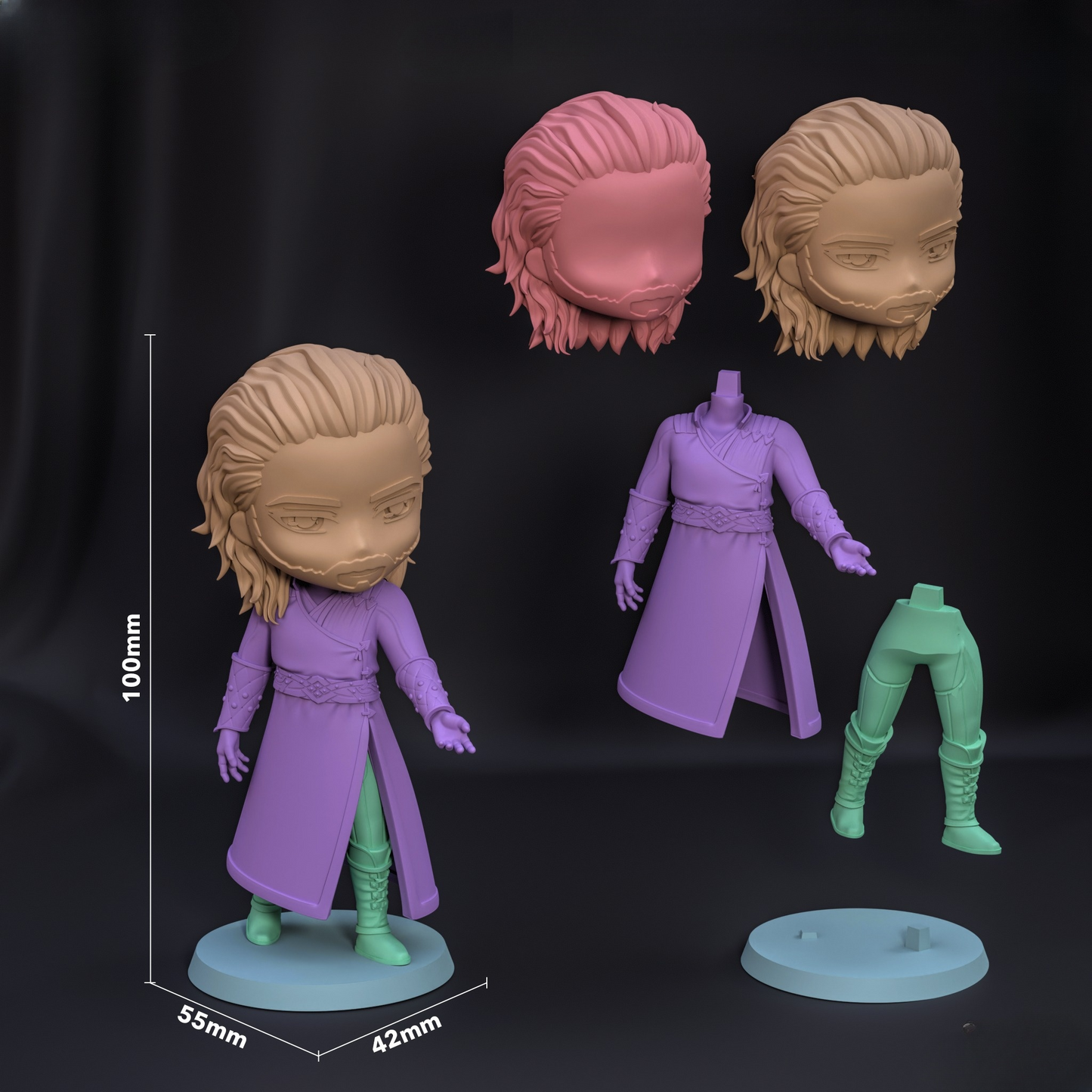 0079 Gale - Baldur's Gate3 - STL 3D Print Files
