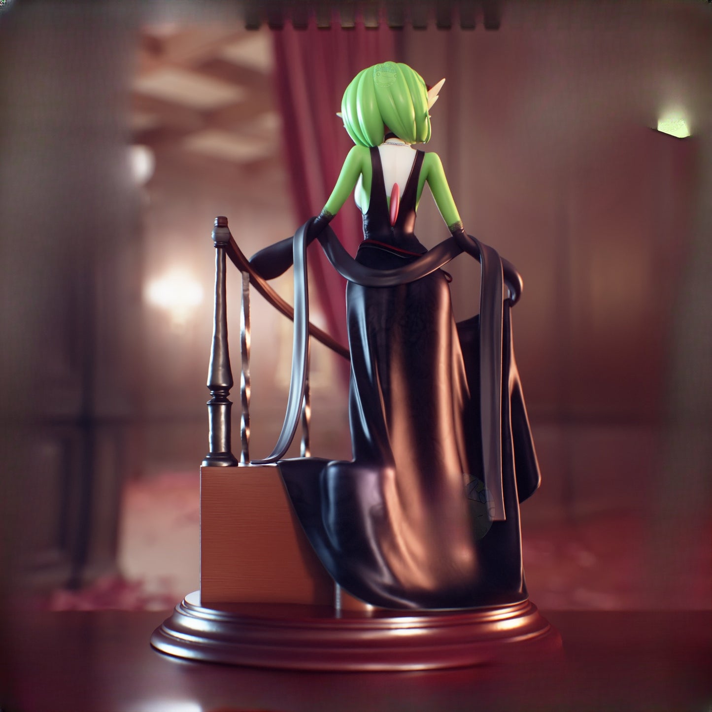 1290 Gardevoir_Pokemon - STL 3D Print File