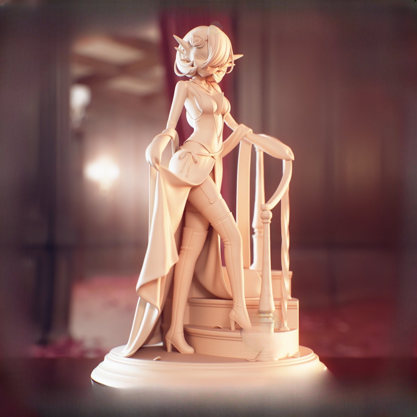 1290 Gardevoir_Pokemon - STL 3D Print File