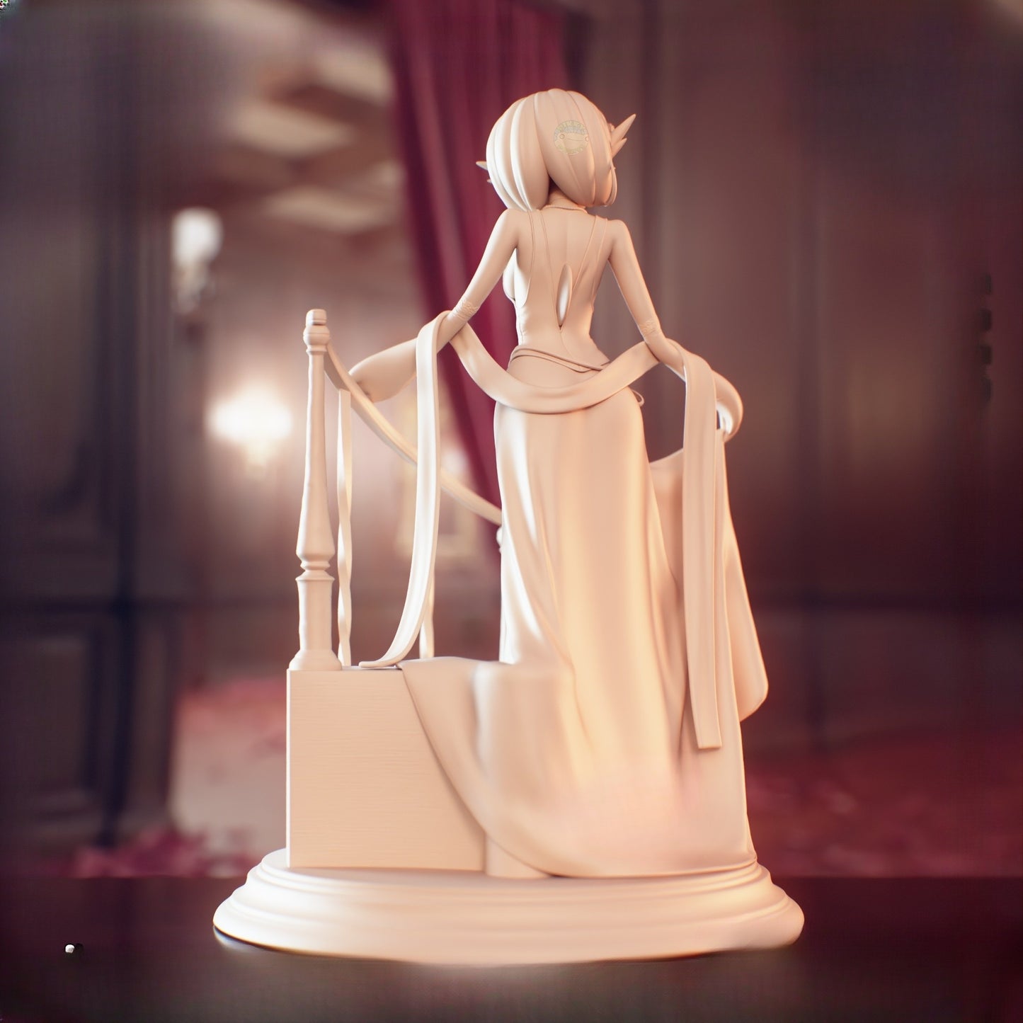 1290 Gardevoir_Pokemon - STL 3D Print File