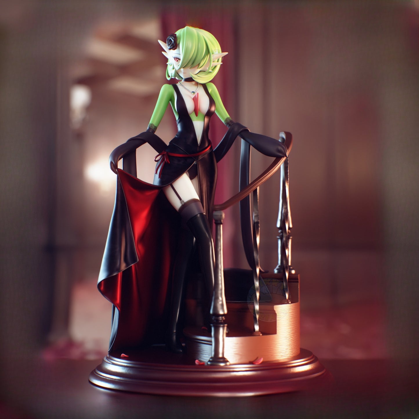 1290 Gardevoir_Pokemon - STL 3D Print File