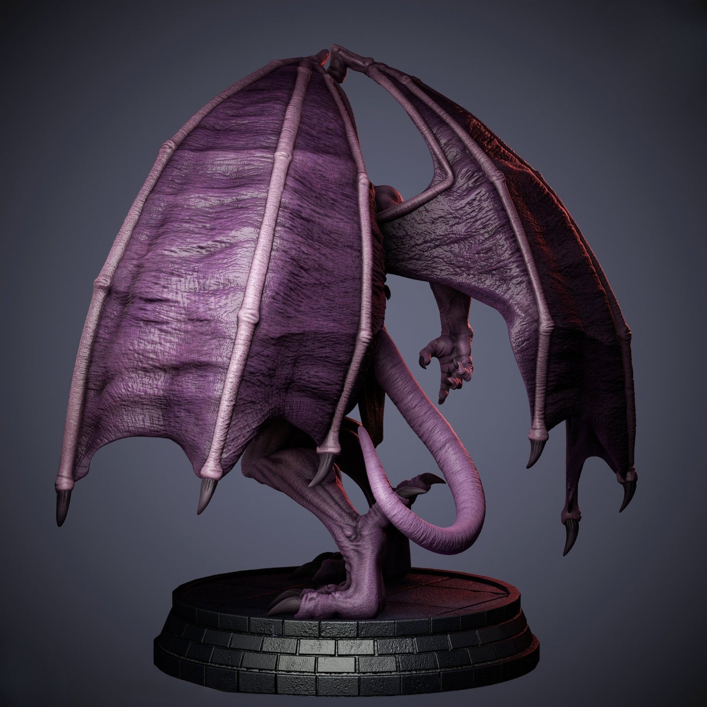 1242 Goliath_Gargoyles - STL 3D Print File
