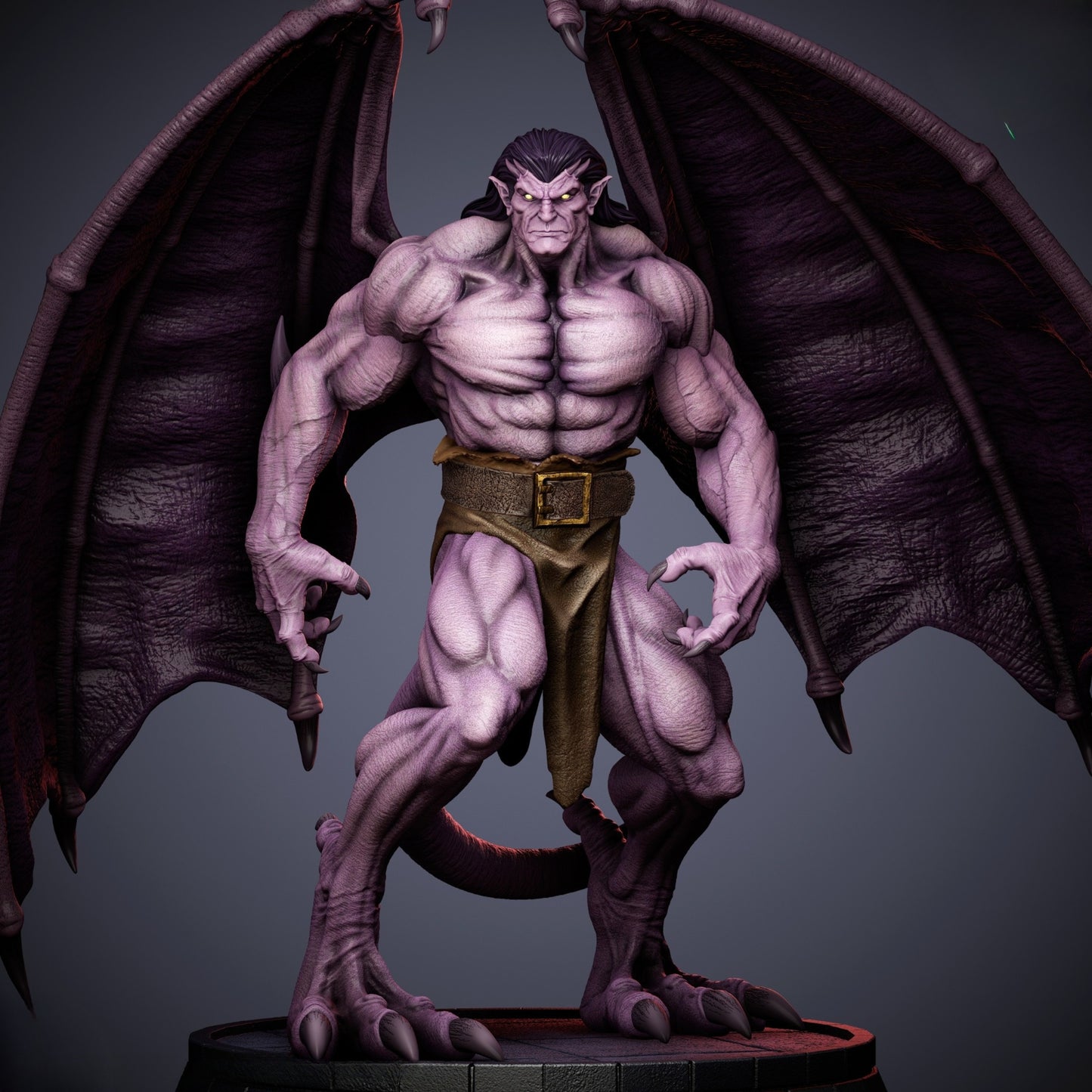 1242 Goliath_Gargoyles - STL 3D Print File