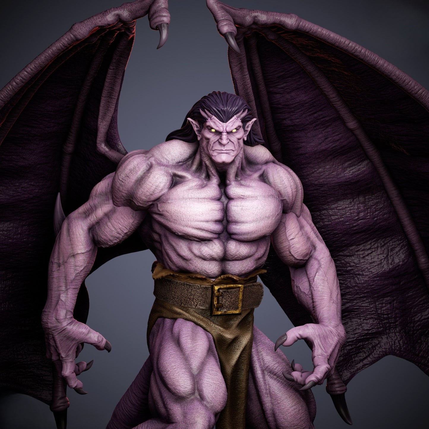 1242 Goliath_Gargoyles - STL 3D Print File