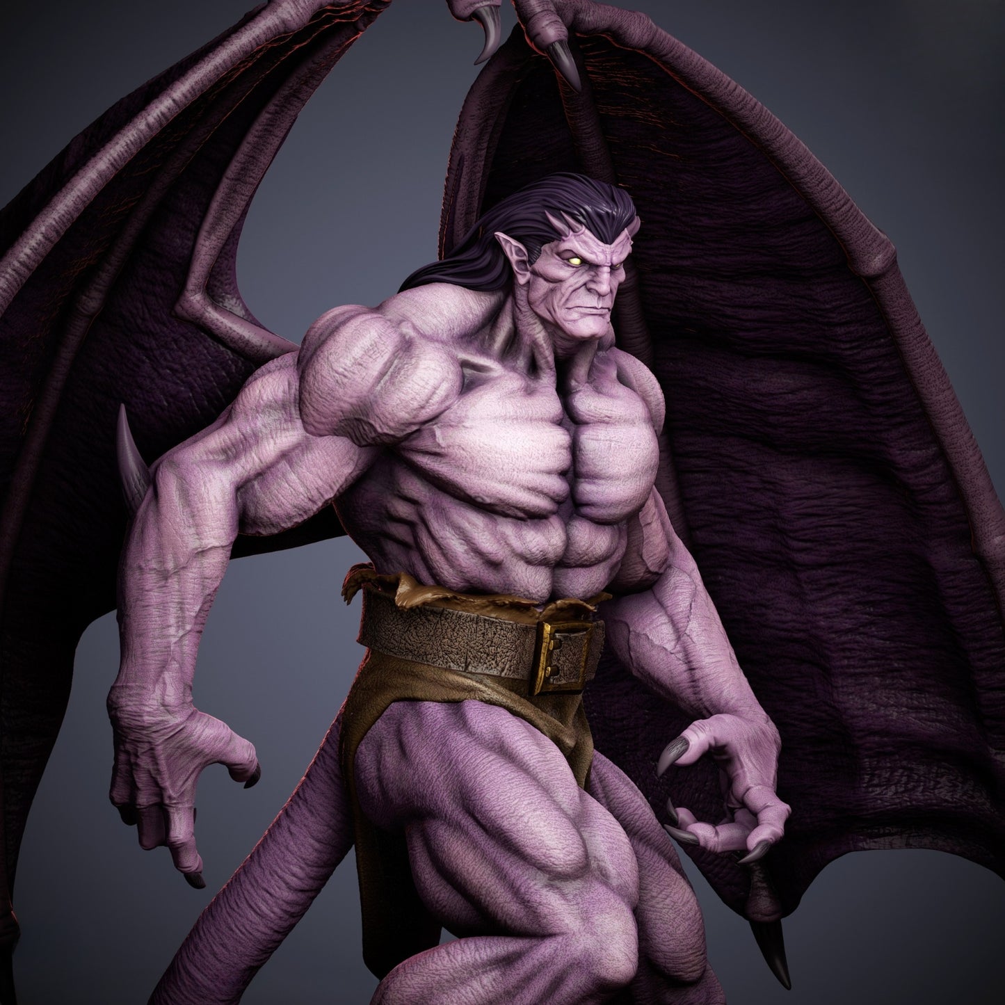 1242 Goliath_Gargoyles - STL 3D Print File