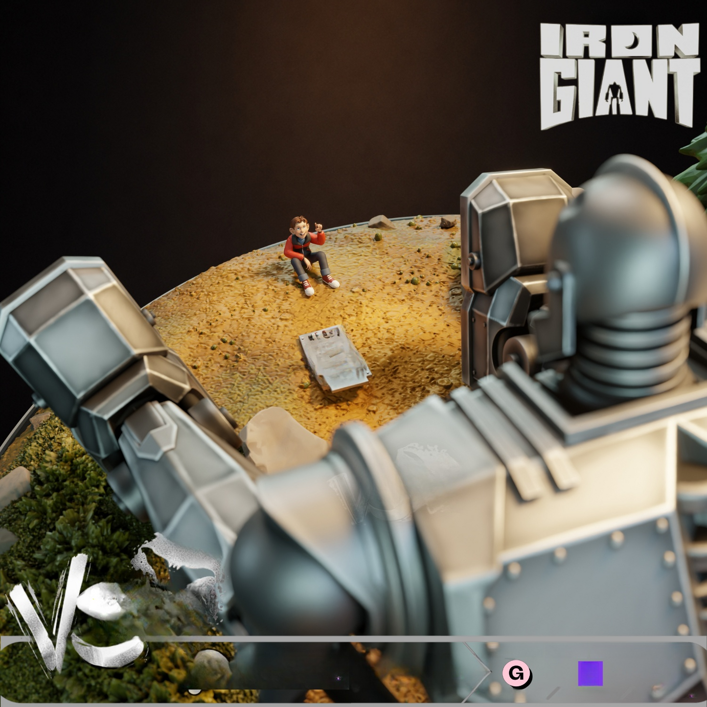 1415 The Iron Giant - STL 3D Print Files
