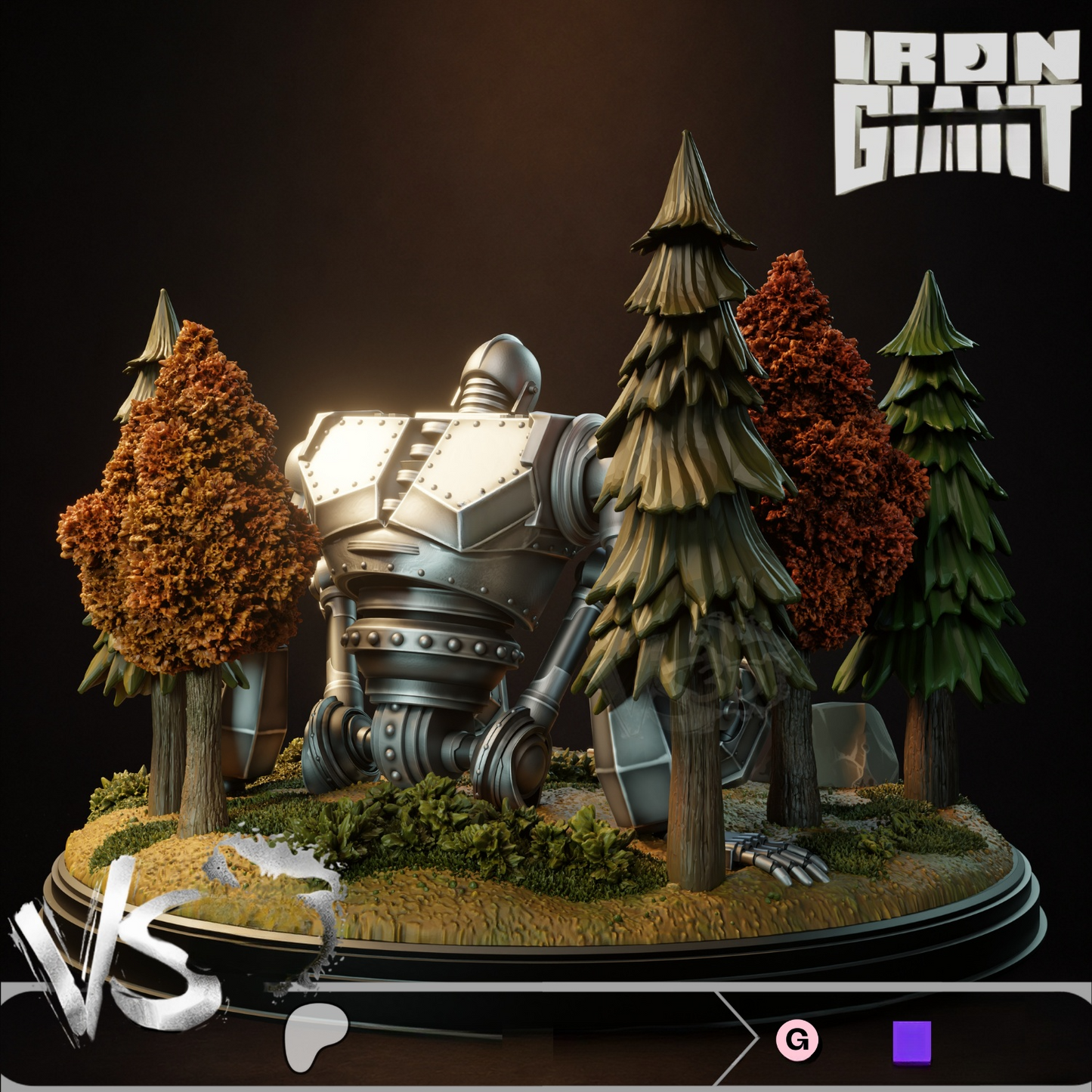 1415 The Iron Giant - STL 3D Print Files