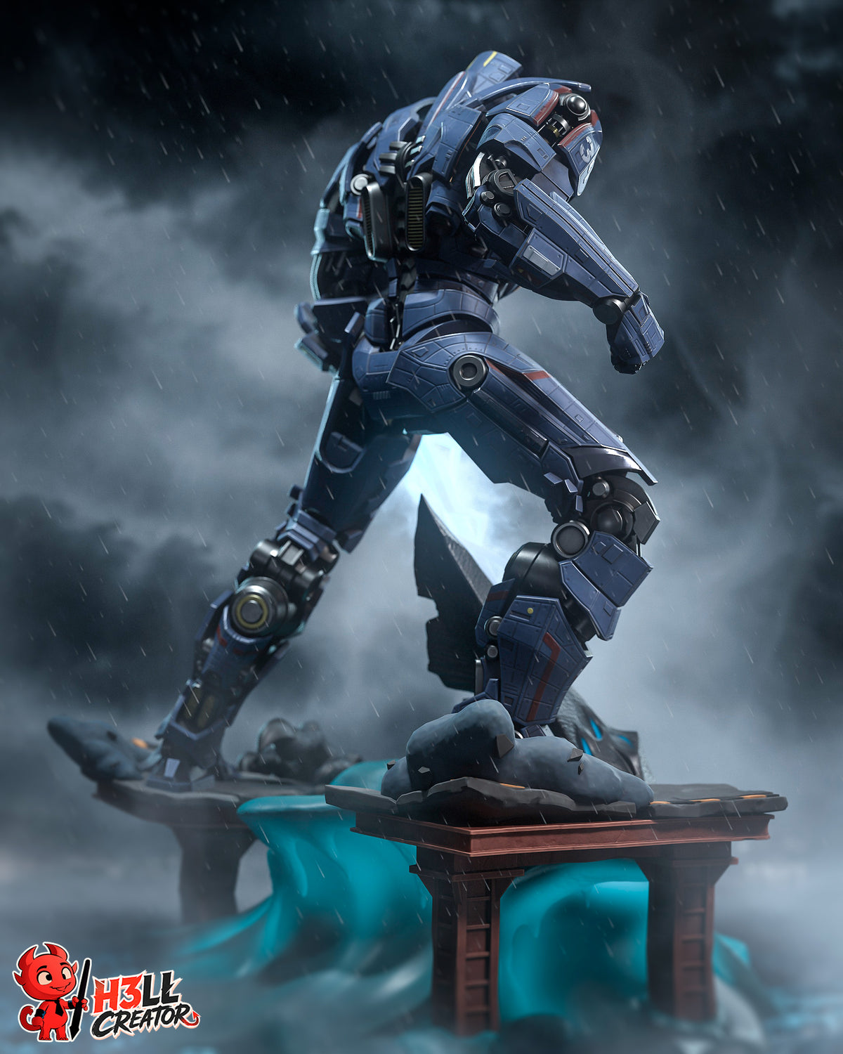 2179 Gipsy Danger_Pacific Rim - STL 3D Print Files