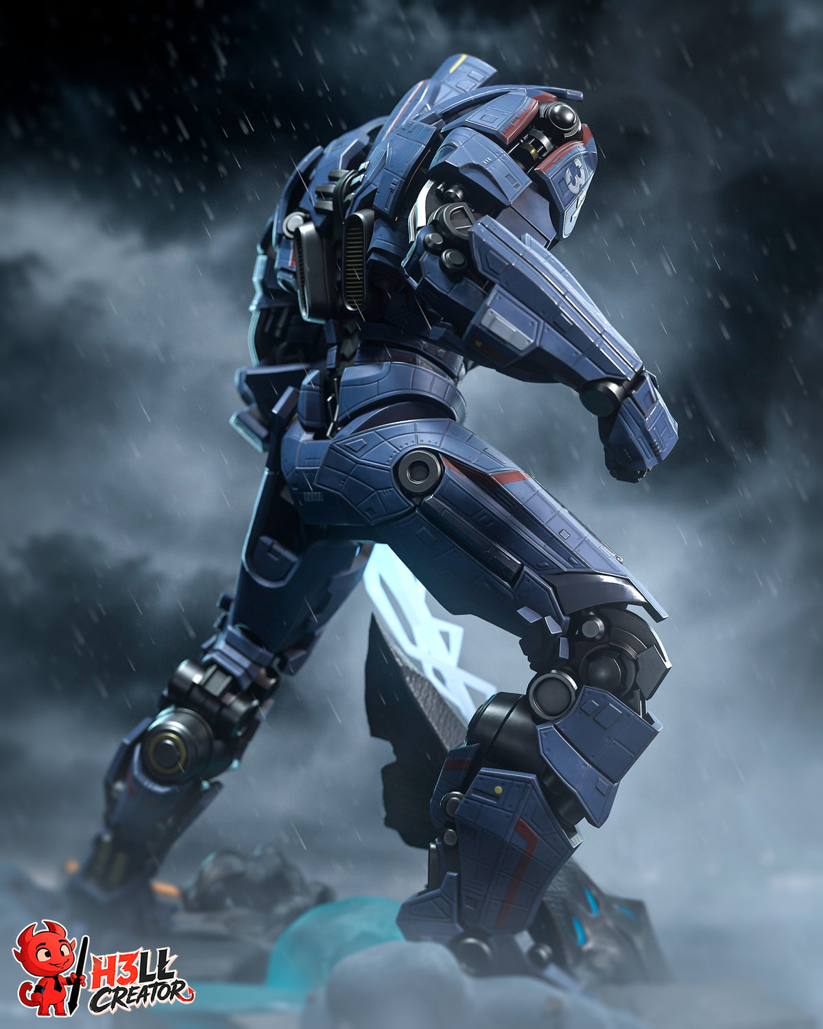 2179 Gipsy Danger_Pacific Rim - STL 3D Print Files