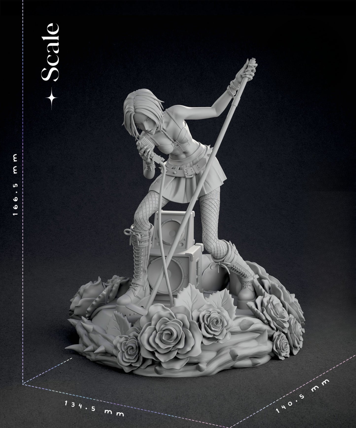 1192 Nana_Osaki - STL 3D Print Files