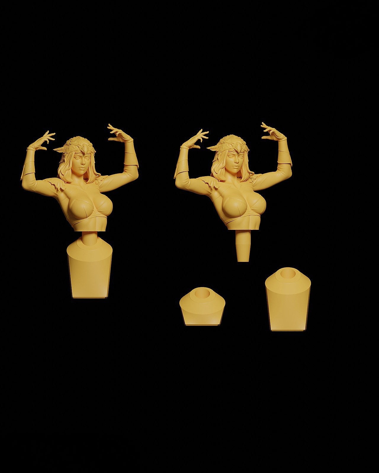 0856 Sorceress of Castle Grayskull - STL 3D Print Files