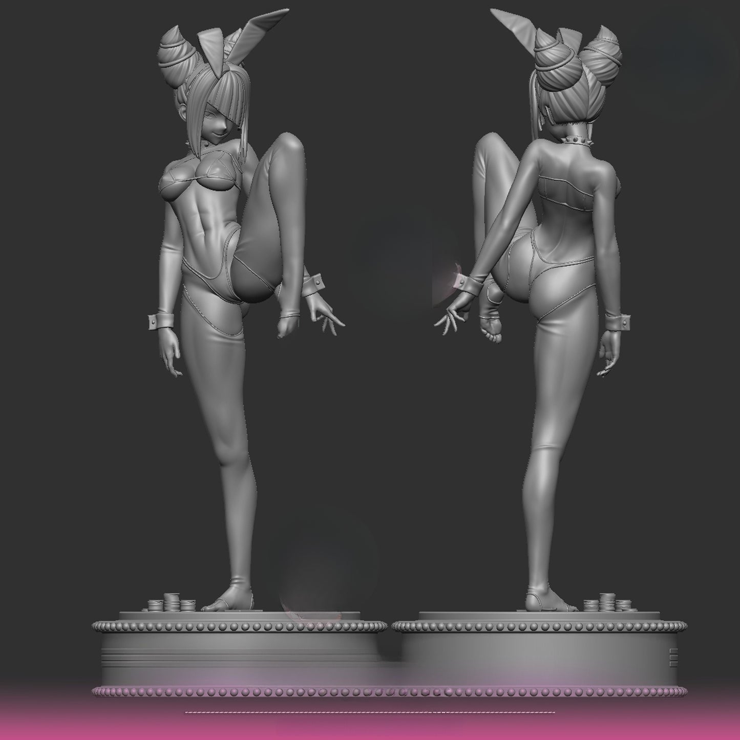 1672 Juri Han_Street Fighter NSFW - STL 3D Print Files