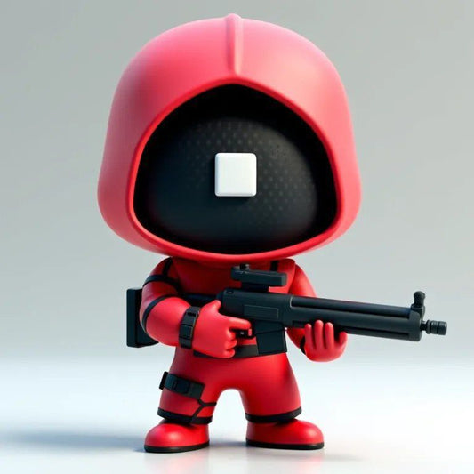 0160 Guard Squid Game - STL 3D Print Files