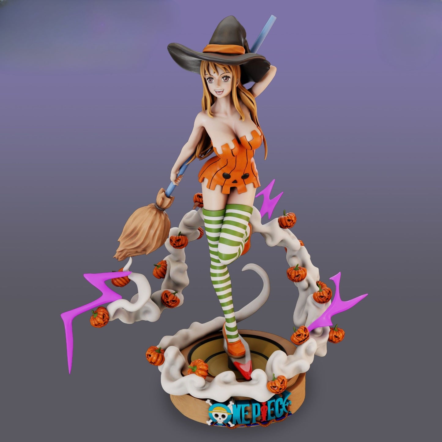 0201 Nami_One Piece- STL 3D Print Files