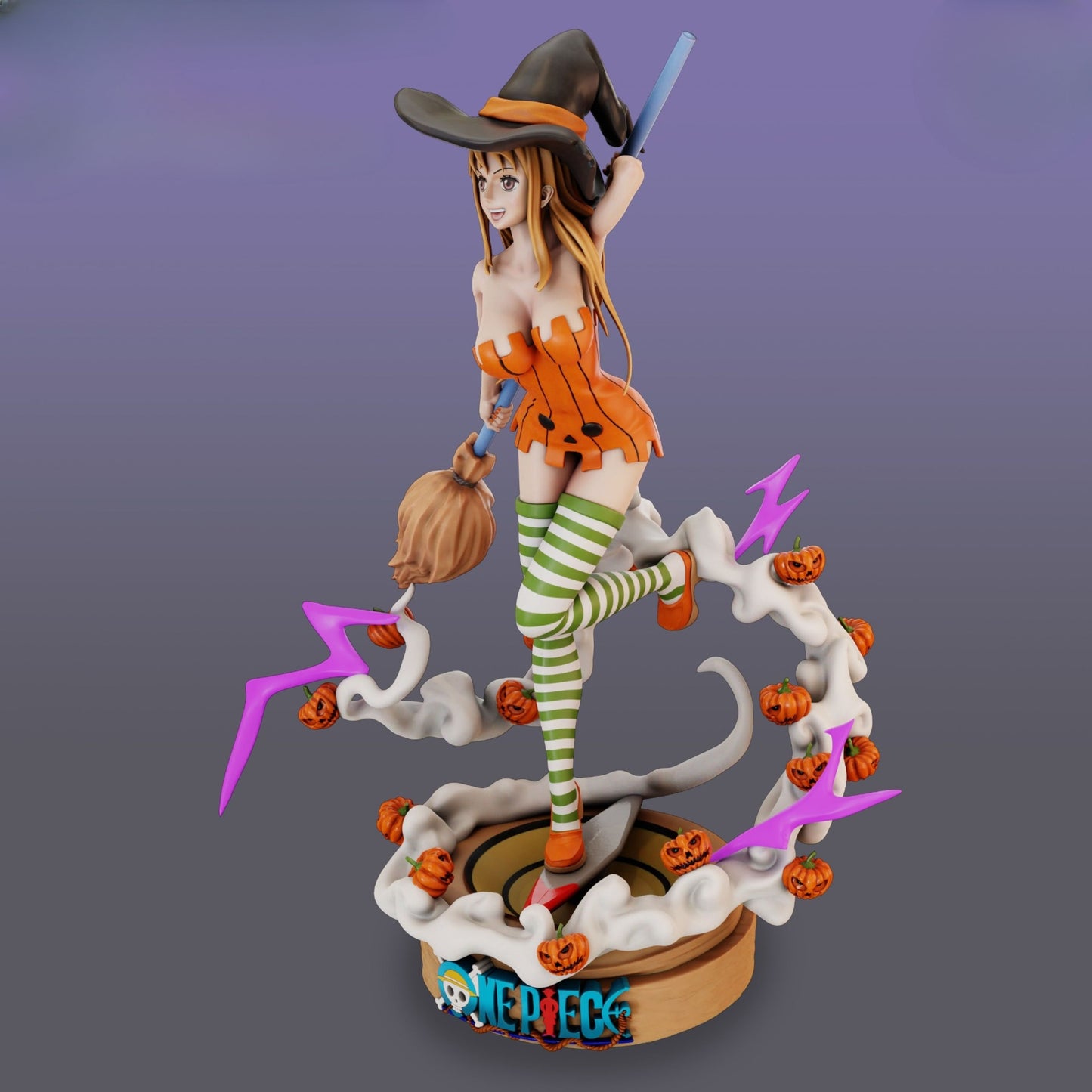 0201 Nami_One Piece- STL 3D Print Files