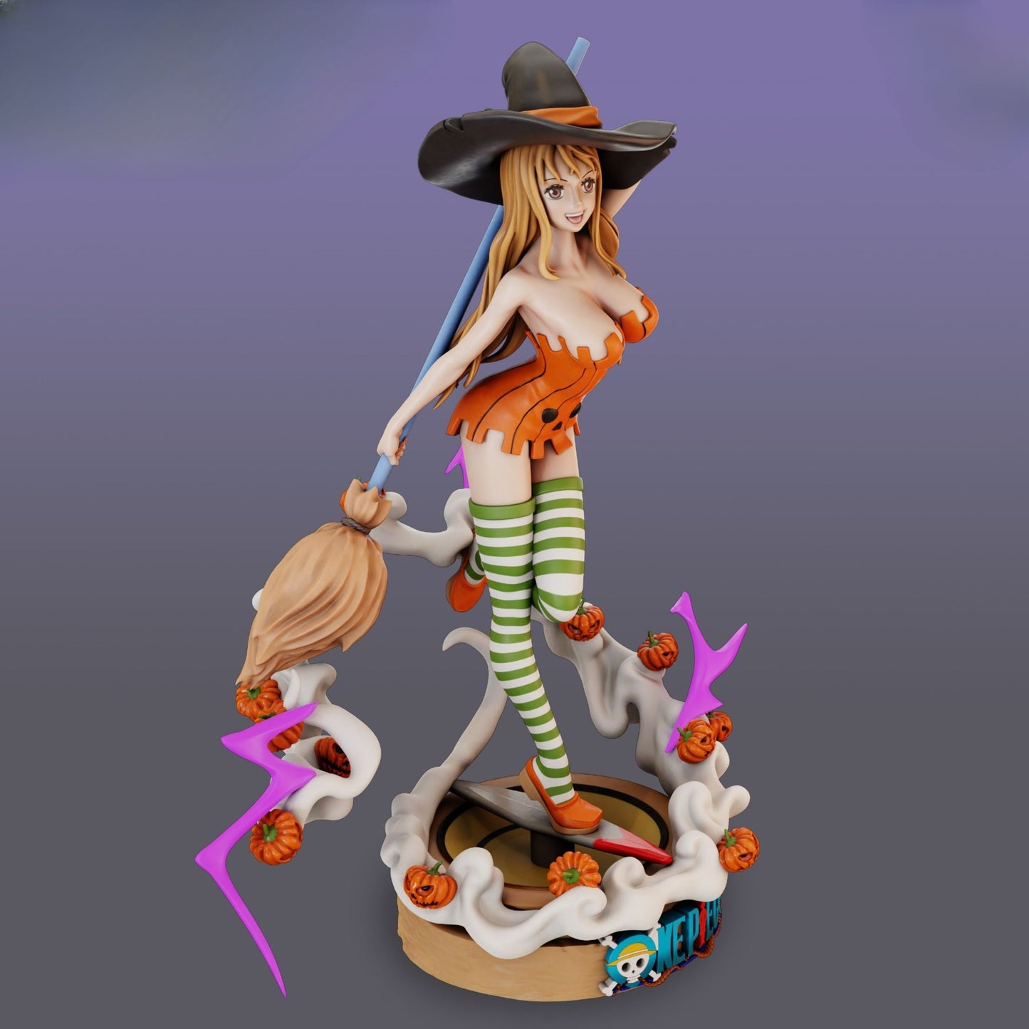 0201 Nami_One Piece- STL 3D Print Files