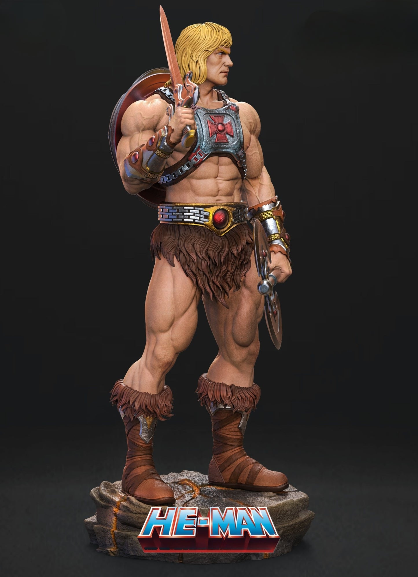 1232 HeMan_Masters of the Universe - STL 3D Print File