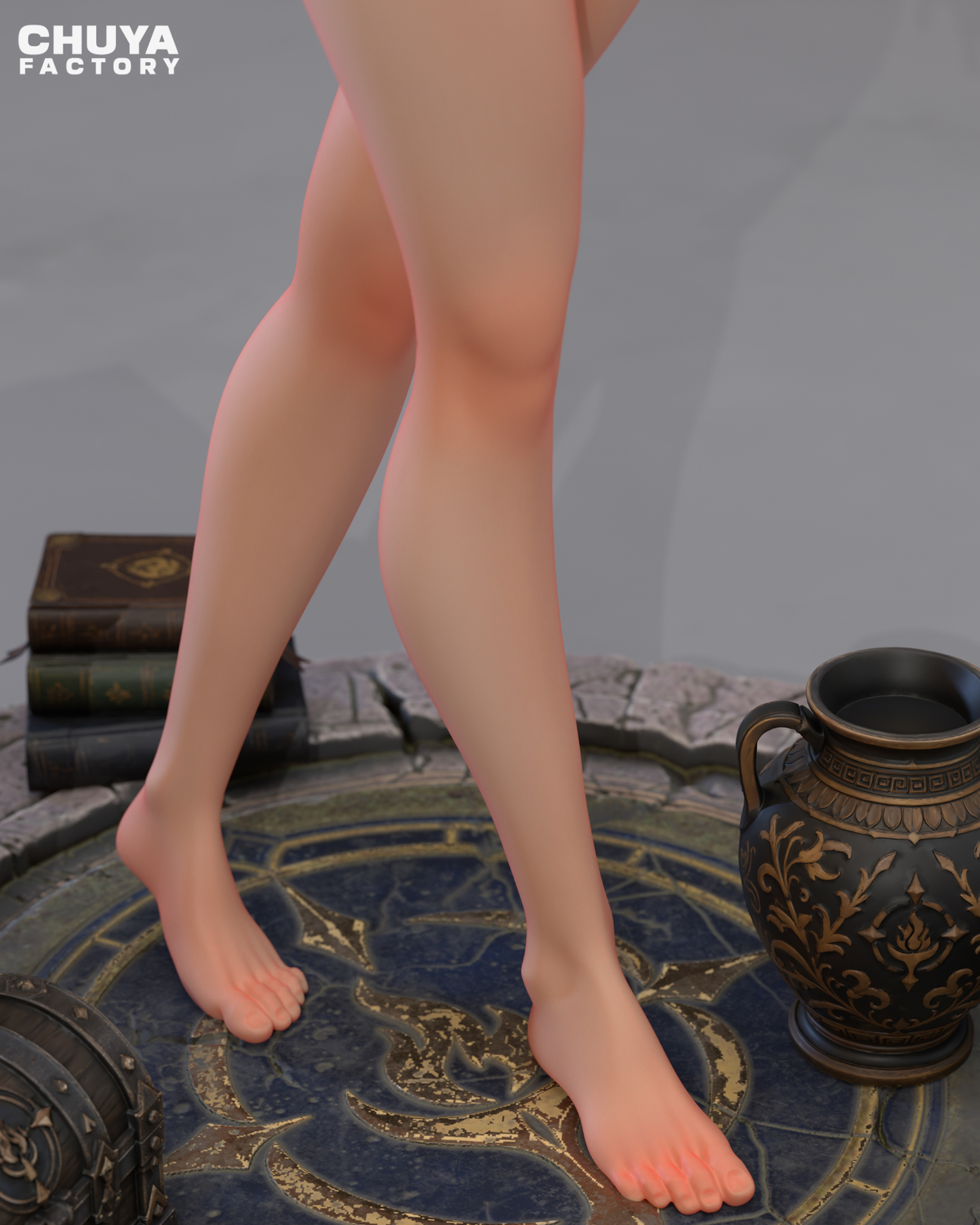 1888 Hestia_Hearth Goddess - STL 3D Print Files