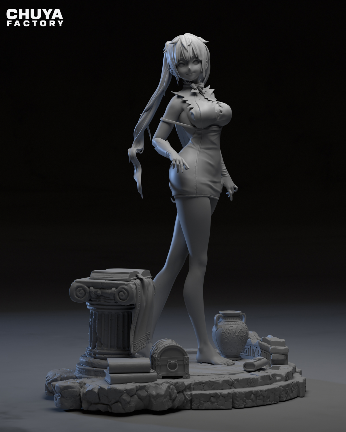 1888 Hestia_Hearth Goddess - STL 3D Print Files