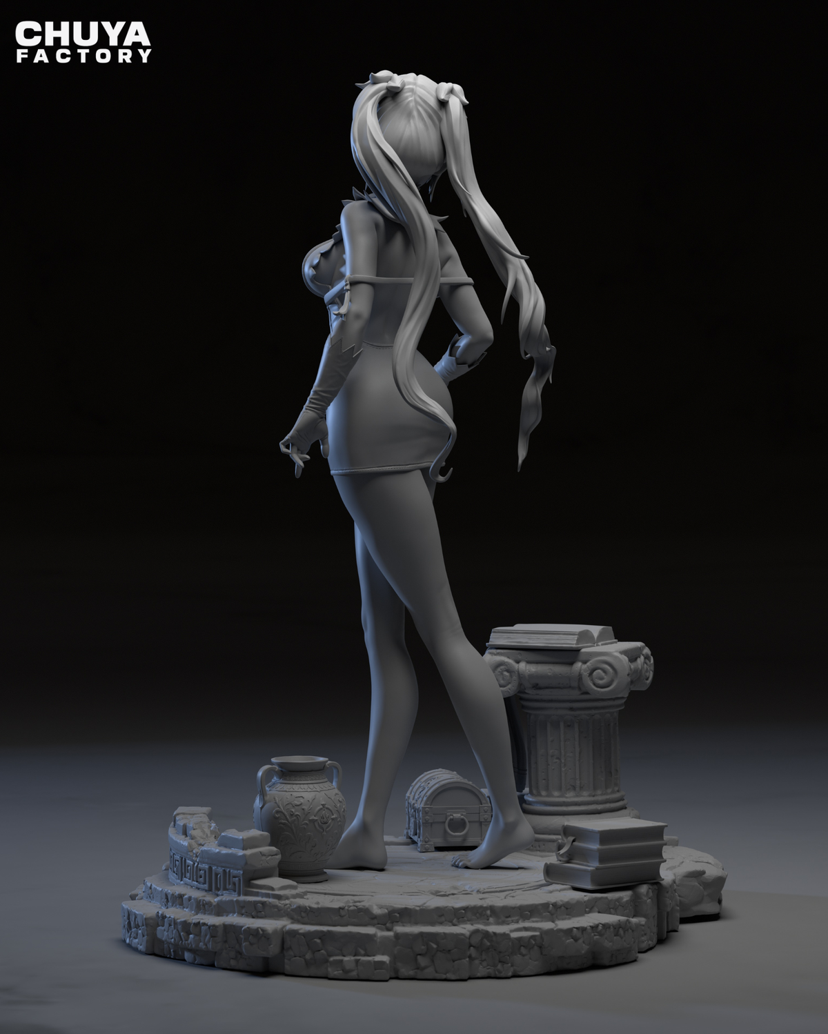 1888 Hestia_Hearth Goddess - STL 3D Print Files