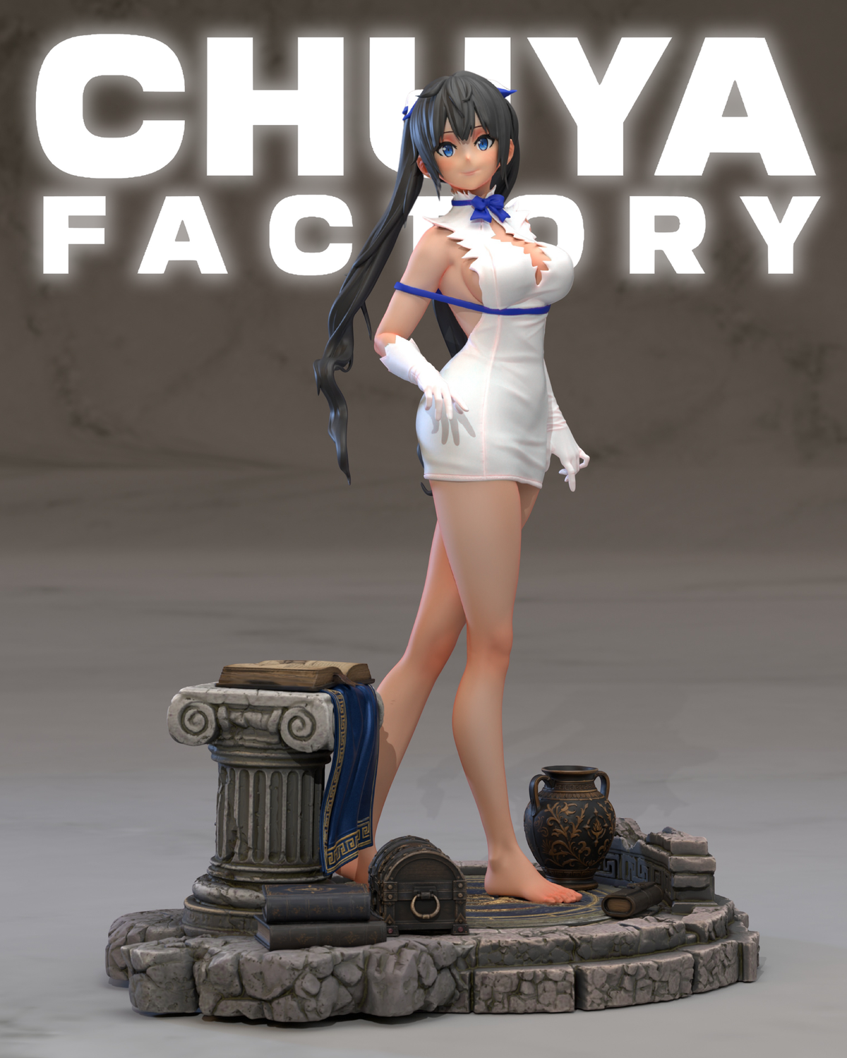 1888 Hestia_Hearth Goddess - STL 3D Print Files