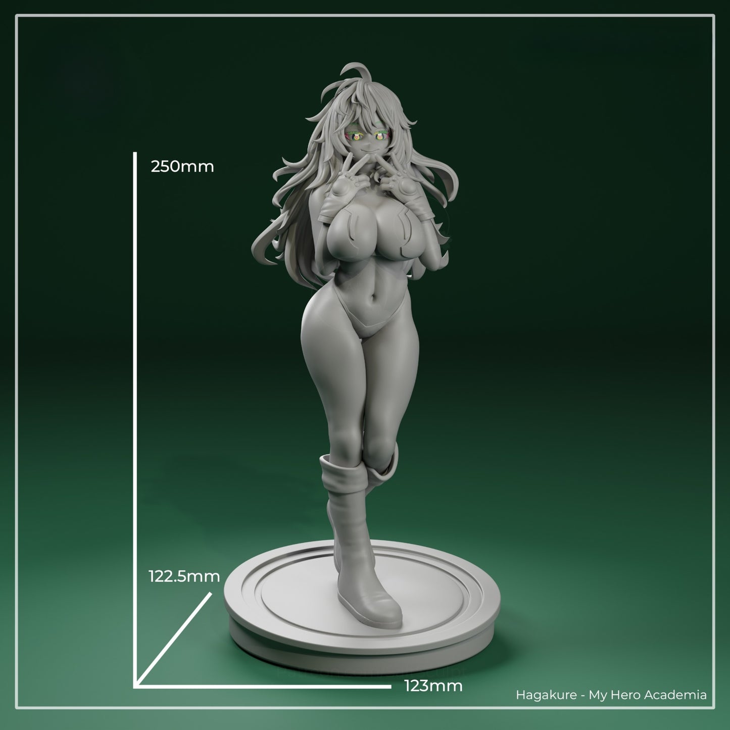 0839 Hagakure Tooru_My Hero Acedemia - STL 3D Print Files
