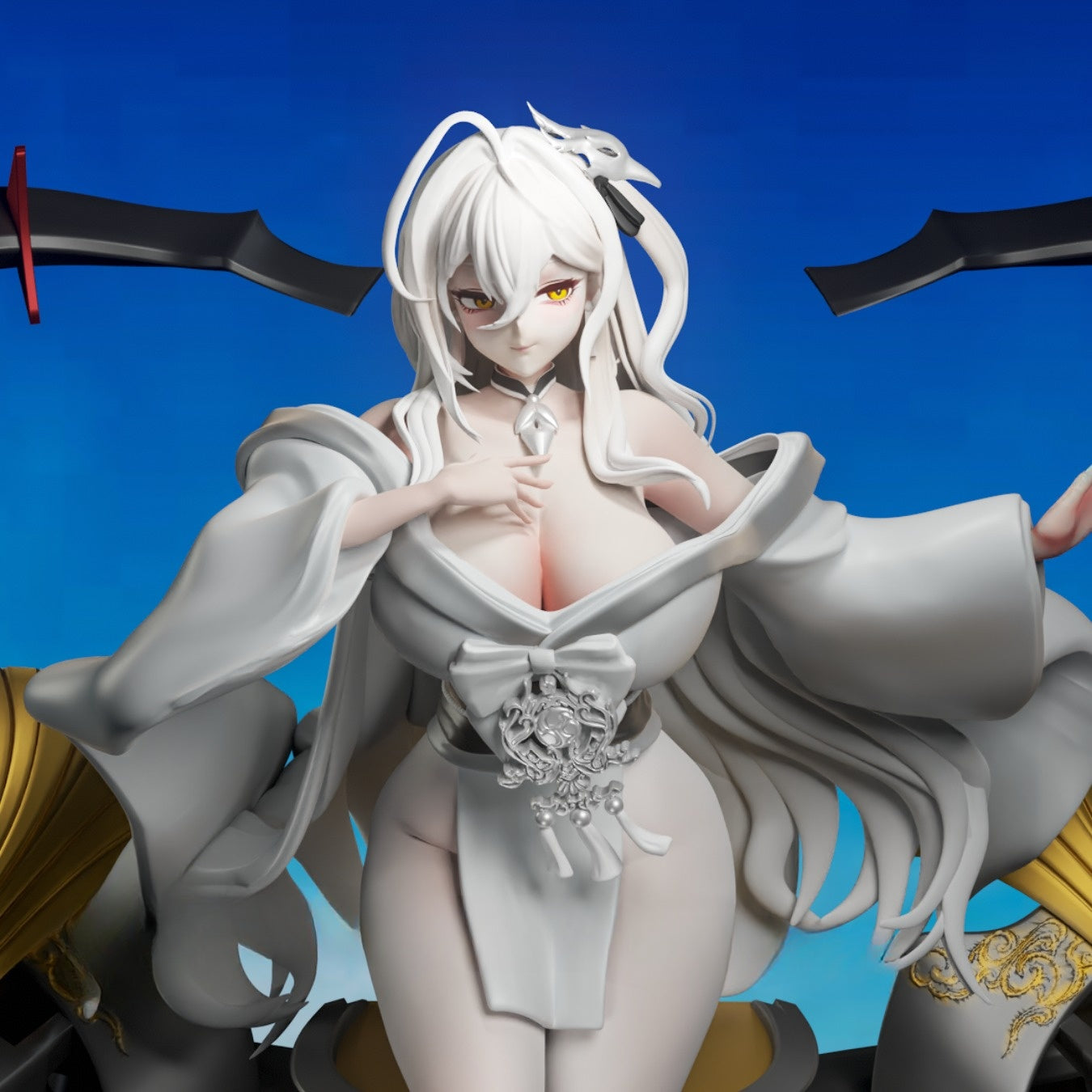 1135 Hakuhou_Azur Lane - STL 3D Print Files