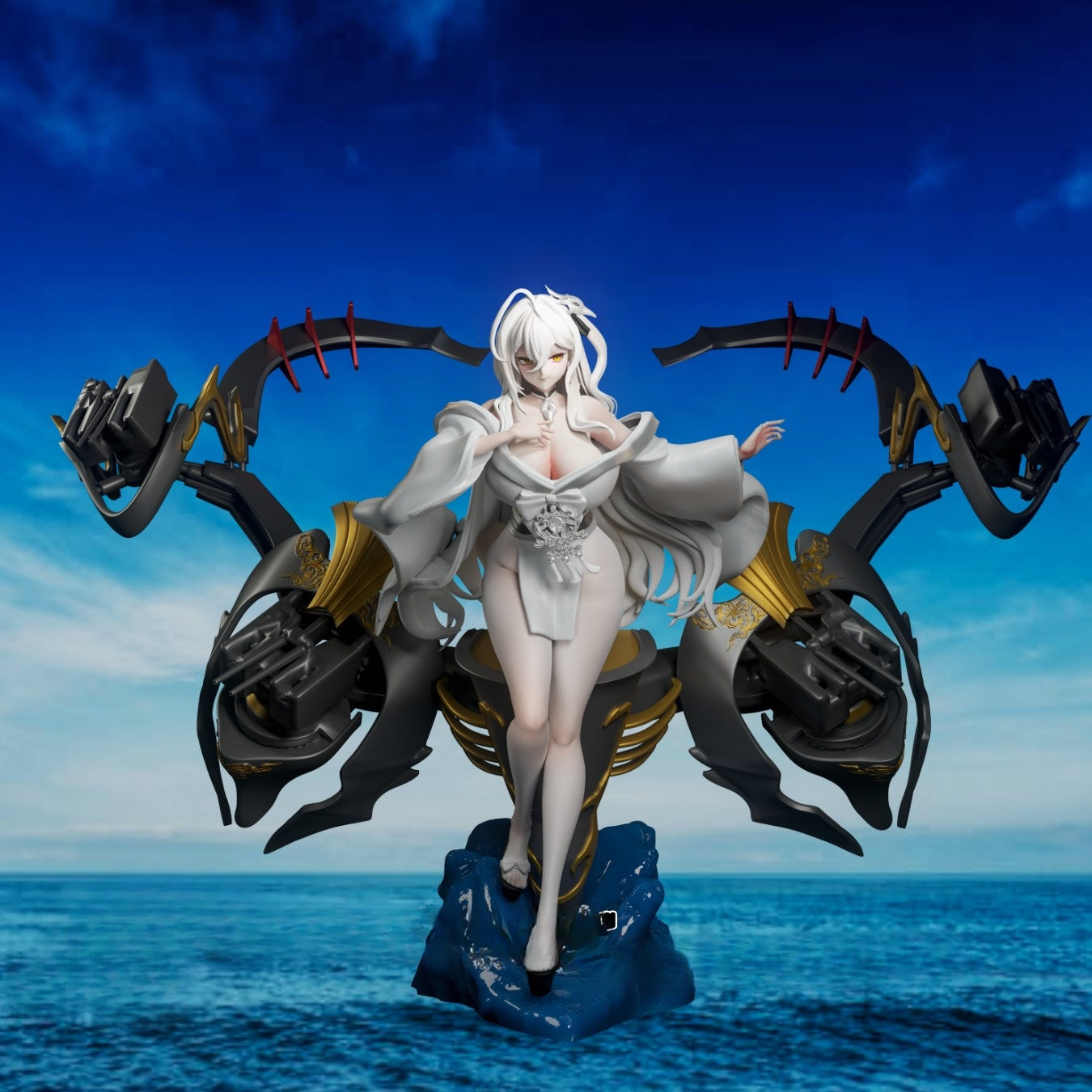 1135 Hakuhou_Azur Lane - STL 3D Print Files