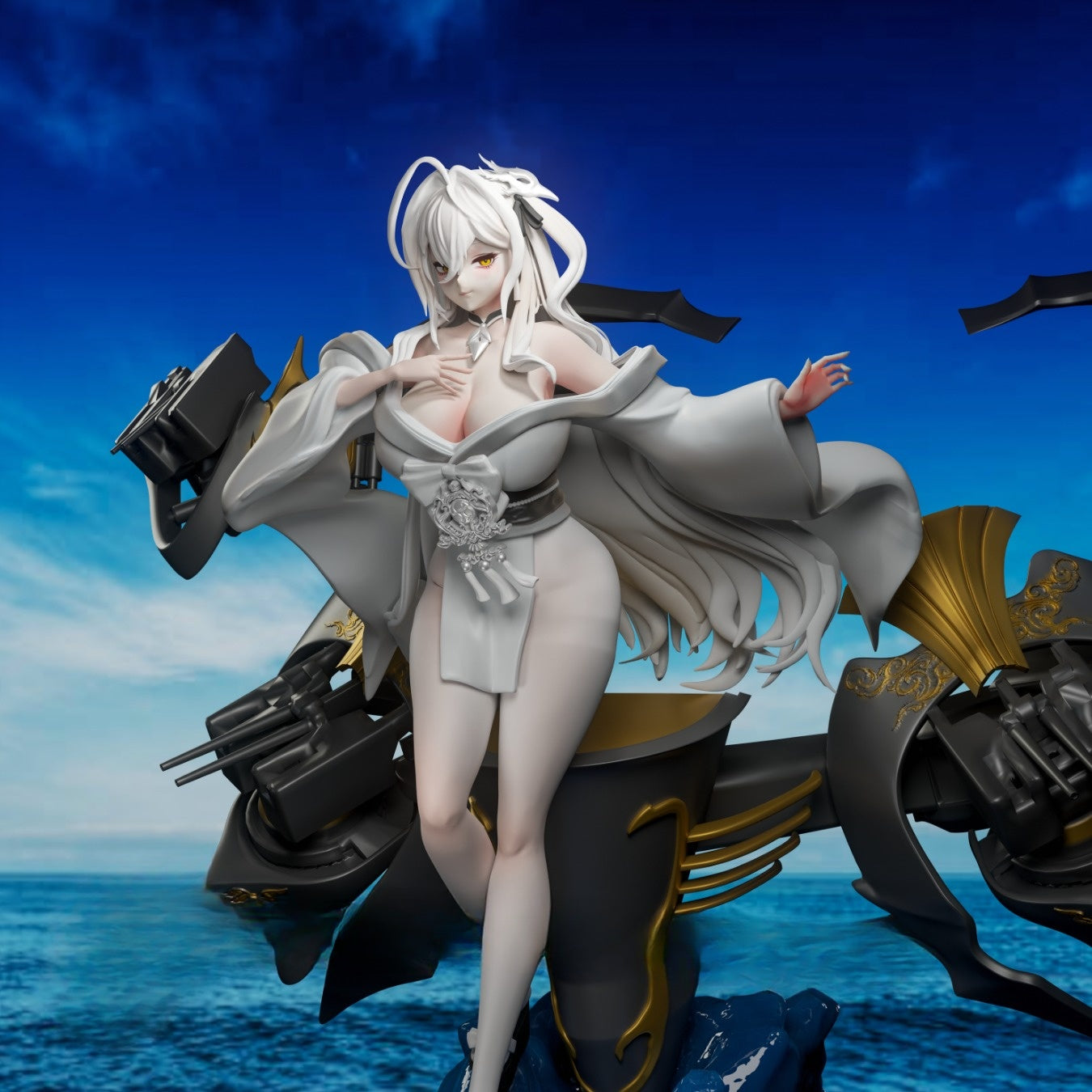 1135 Hakuhou_Azur Lane - STL 3D Print Files