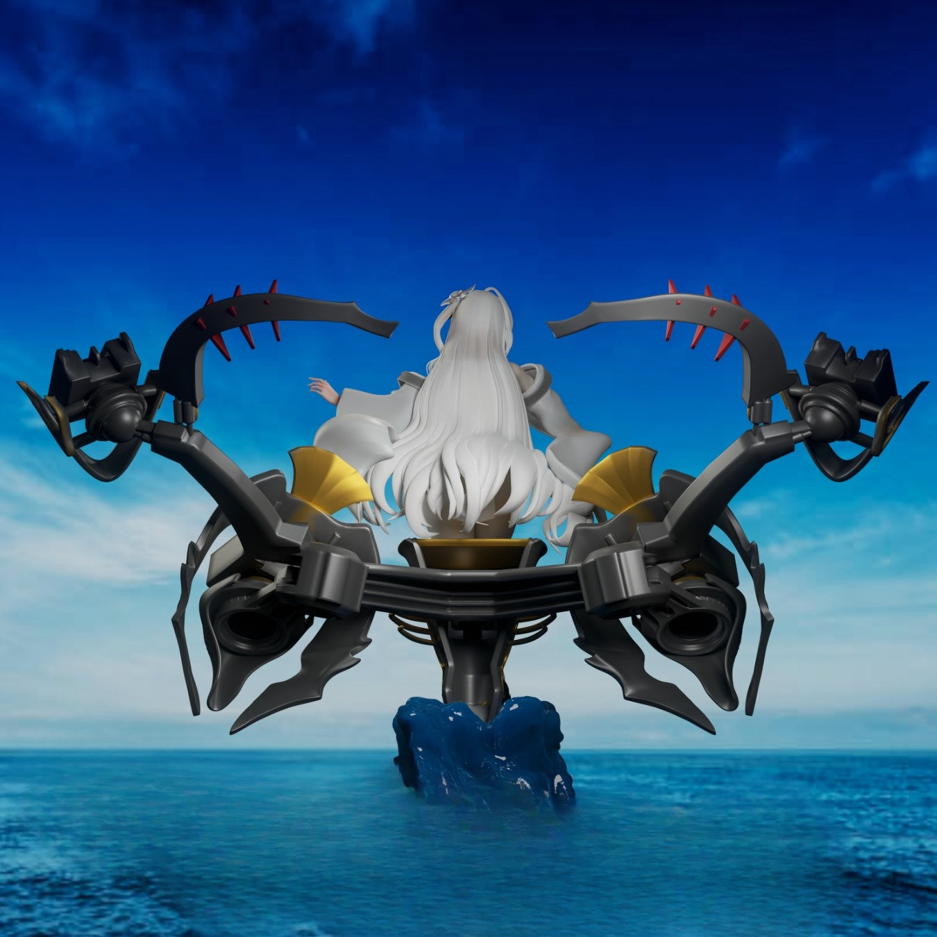 1135 Hakuhou_Azur Lane - STL 3D Print Files