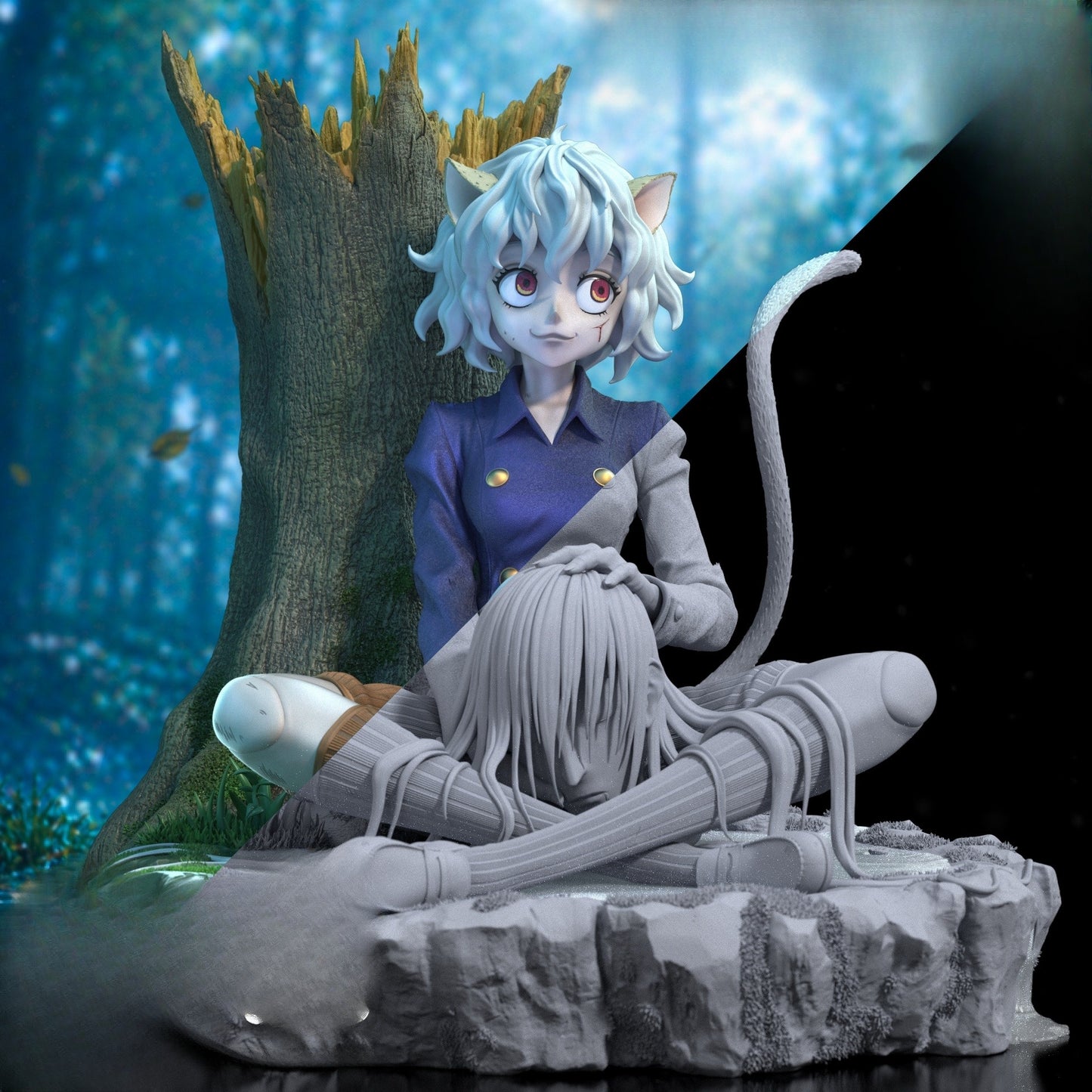 1644 Neferpitou_Hunter x Hunter - STL 3D Print Files
