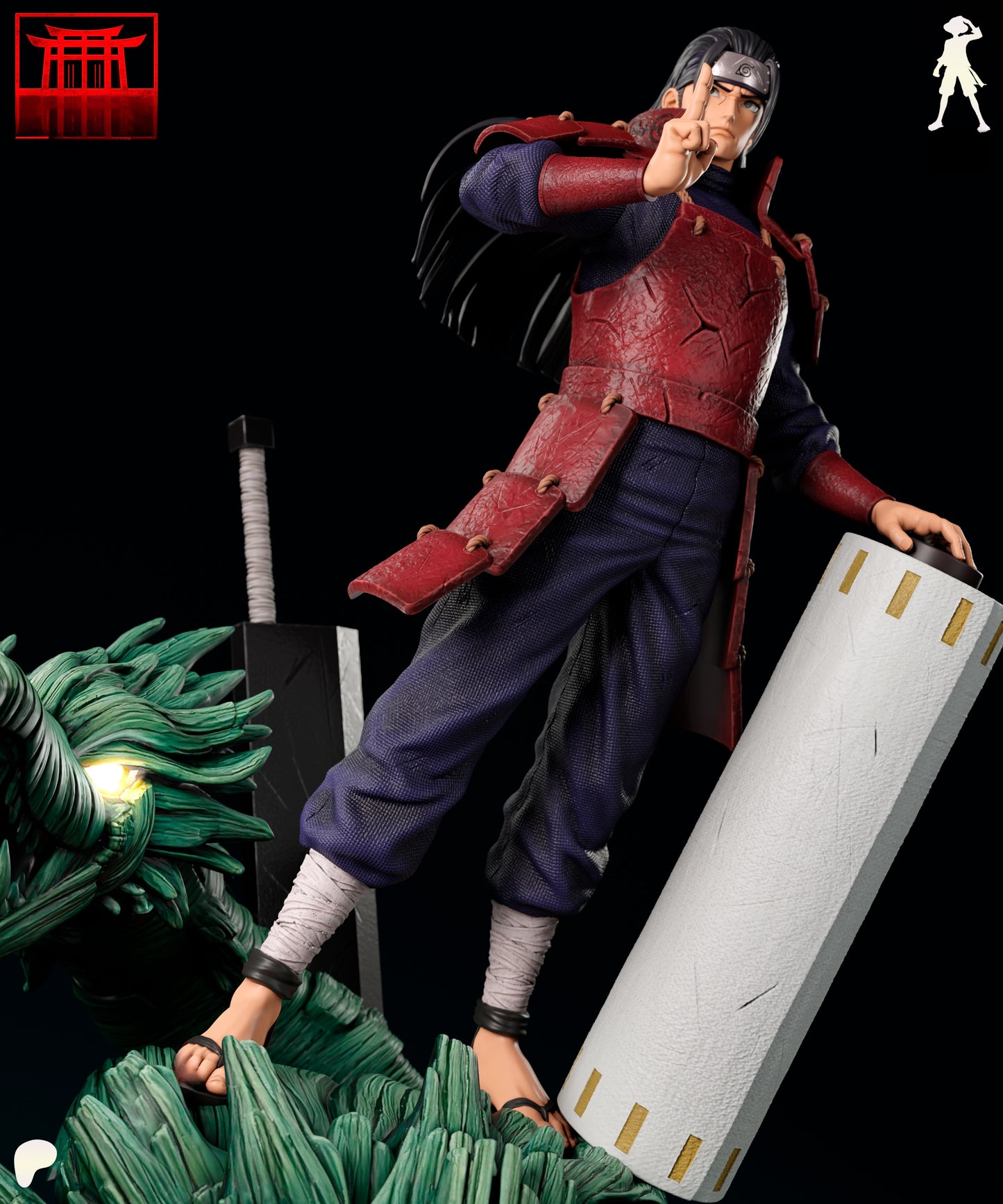 1665 Hashirama Senju_Naruto Shippuden - STL 3D Print Files
