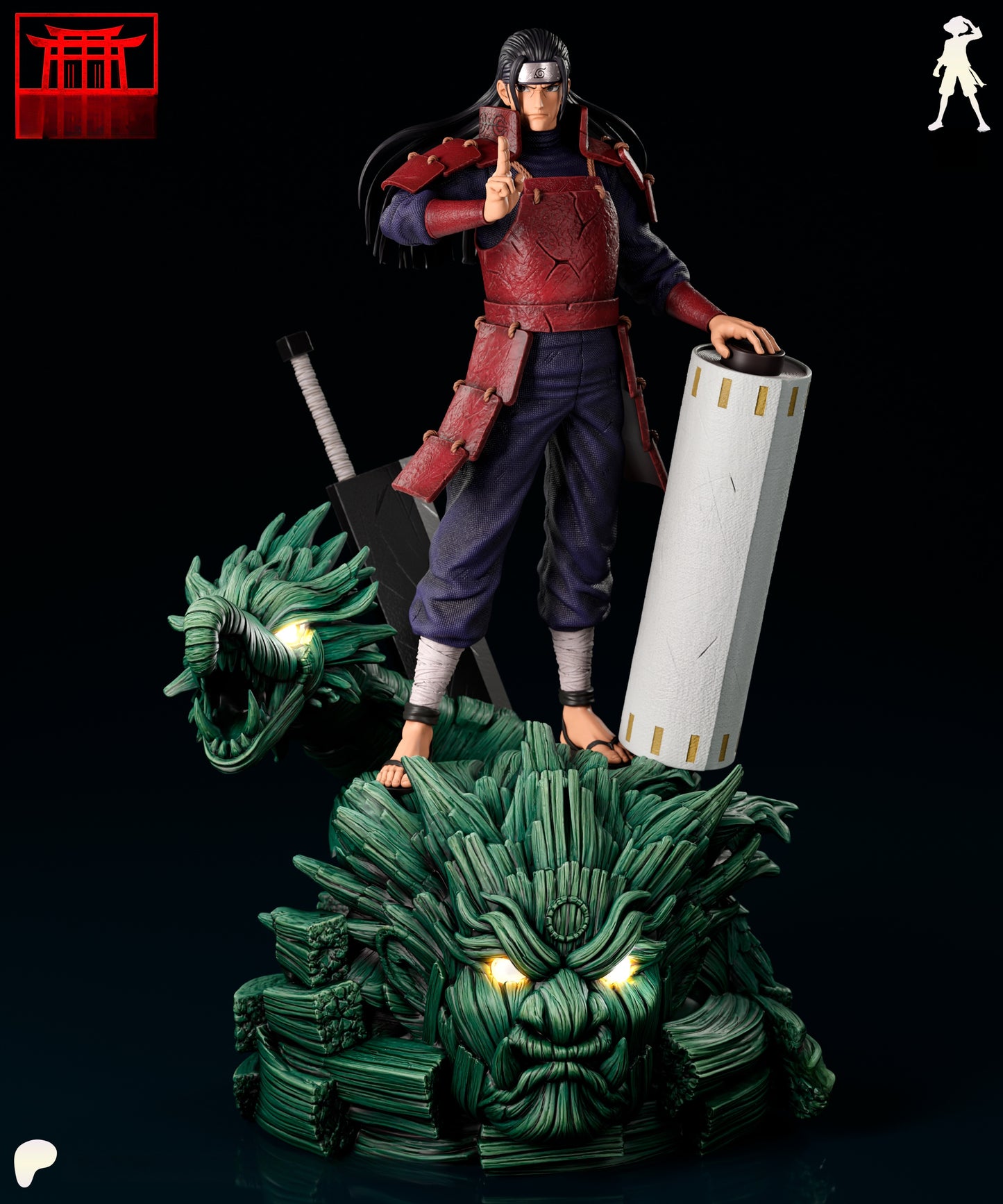 1665 Hashirama Senju_Naruto Shippuden - STL 3D Print Files