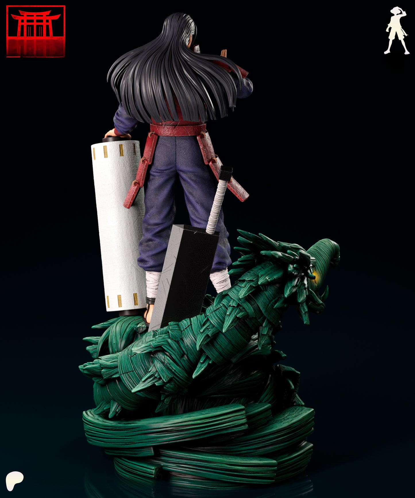 1665 Hashirama Senju_Naruto Shippuden - STL 3D Print Files