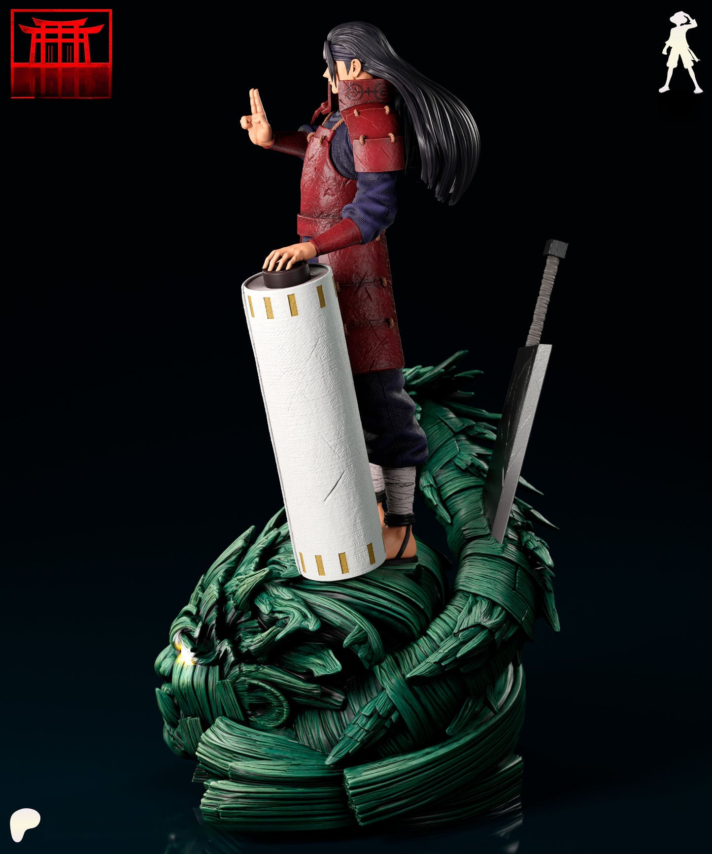 1665 Hashirama Senju_Naruto Shippuden - STL 3D Print Files