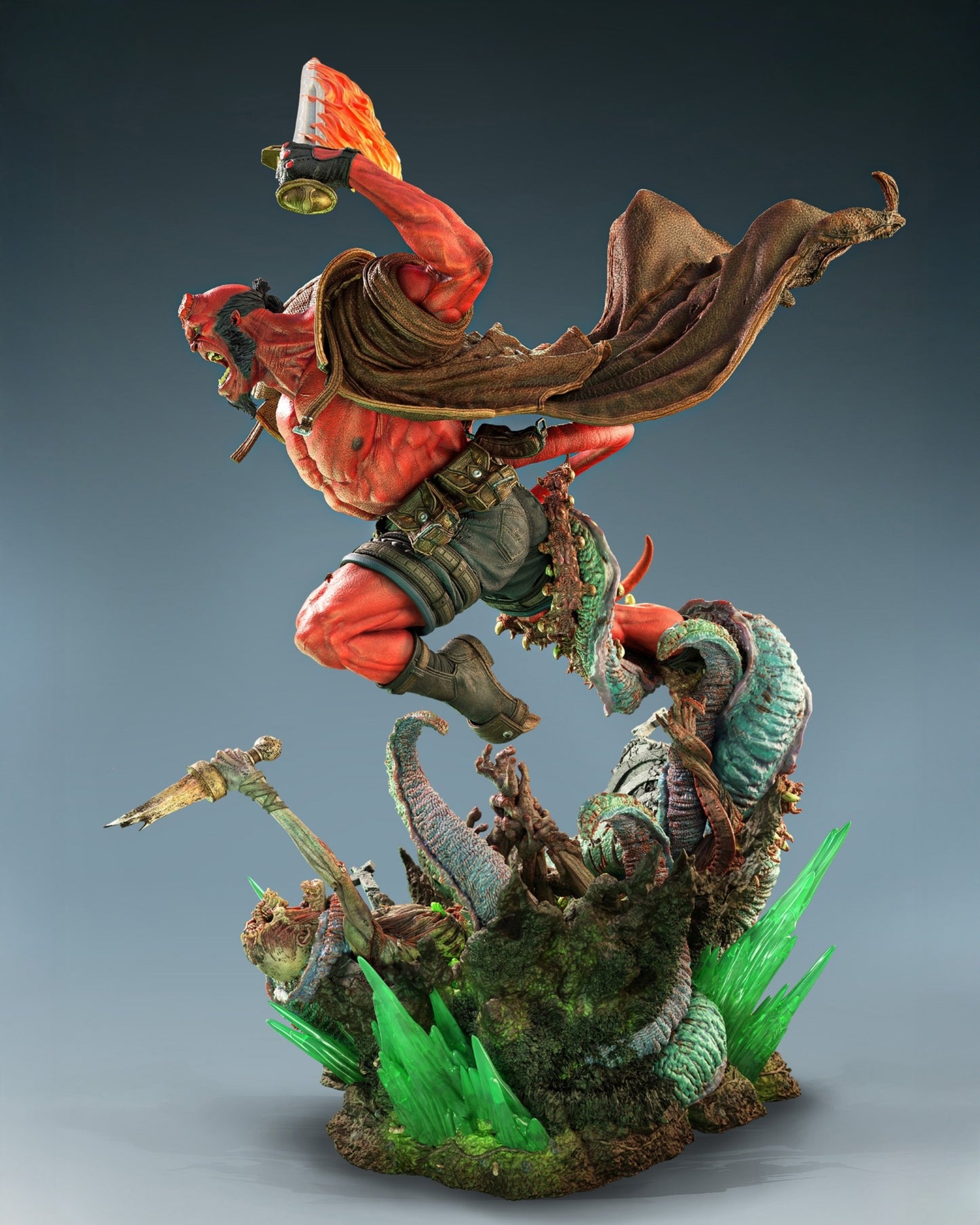 0332 Hellboy - STL 3D Print Files
