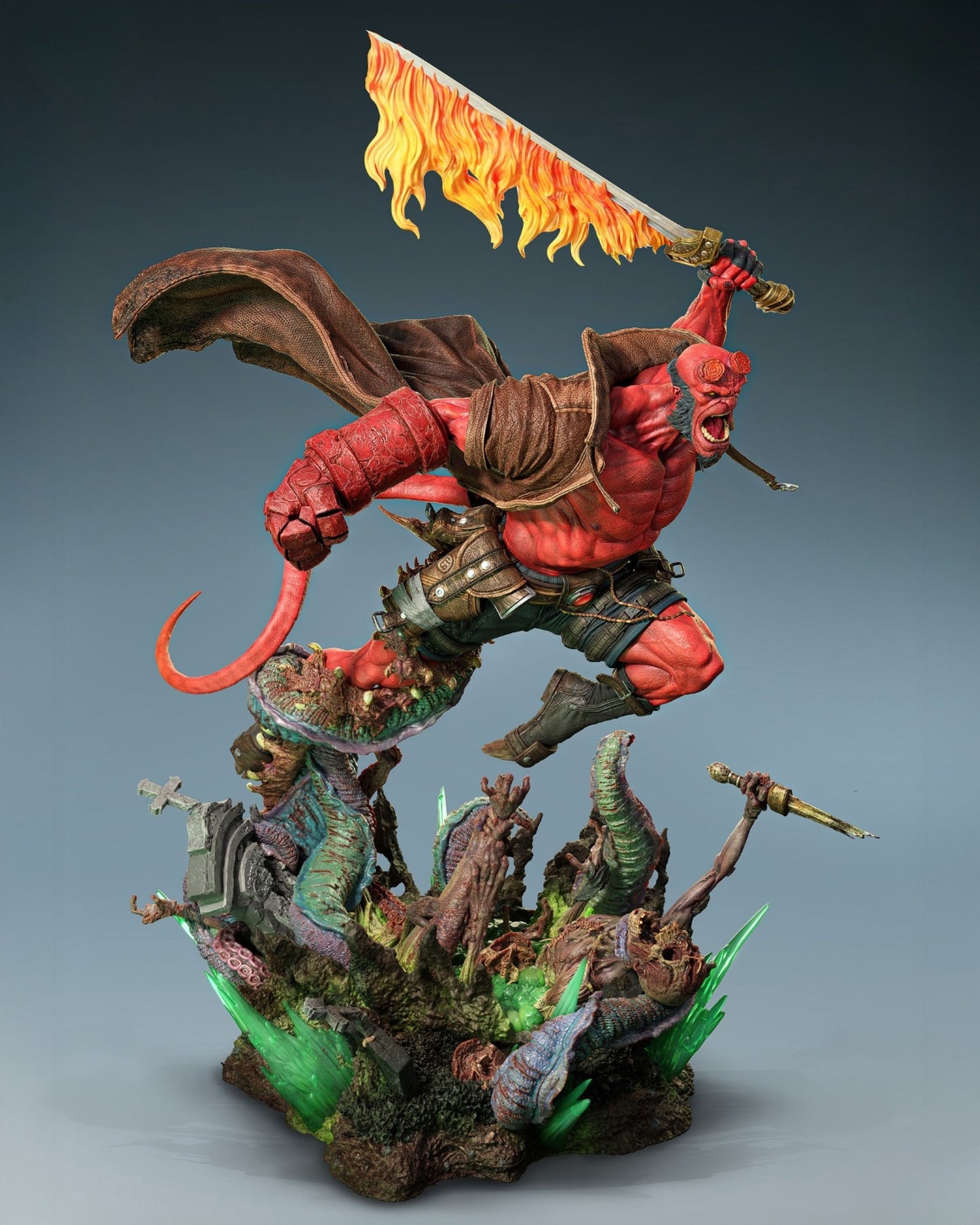 0332 Hellboy - STL 3D Print Files
