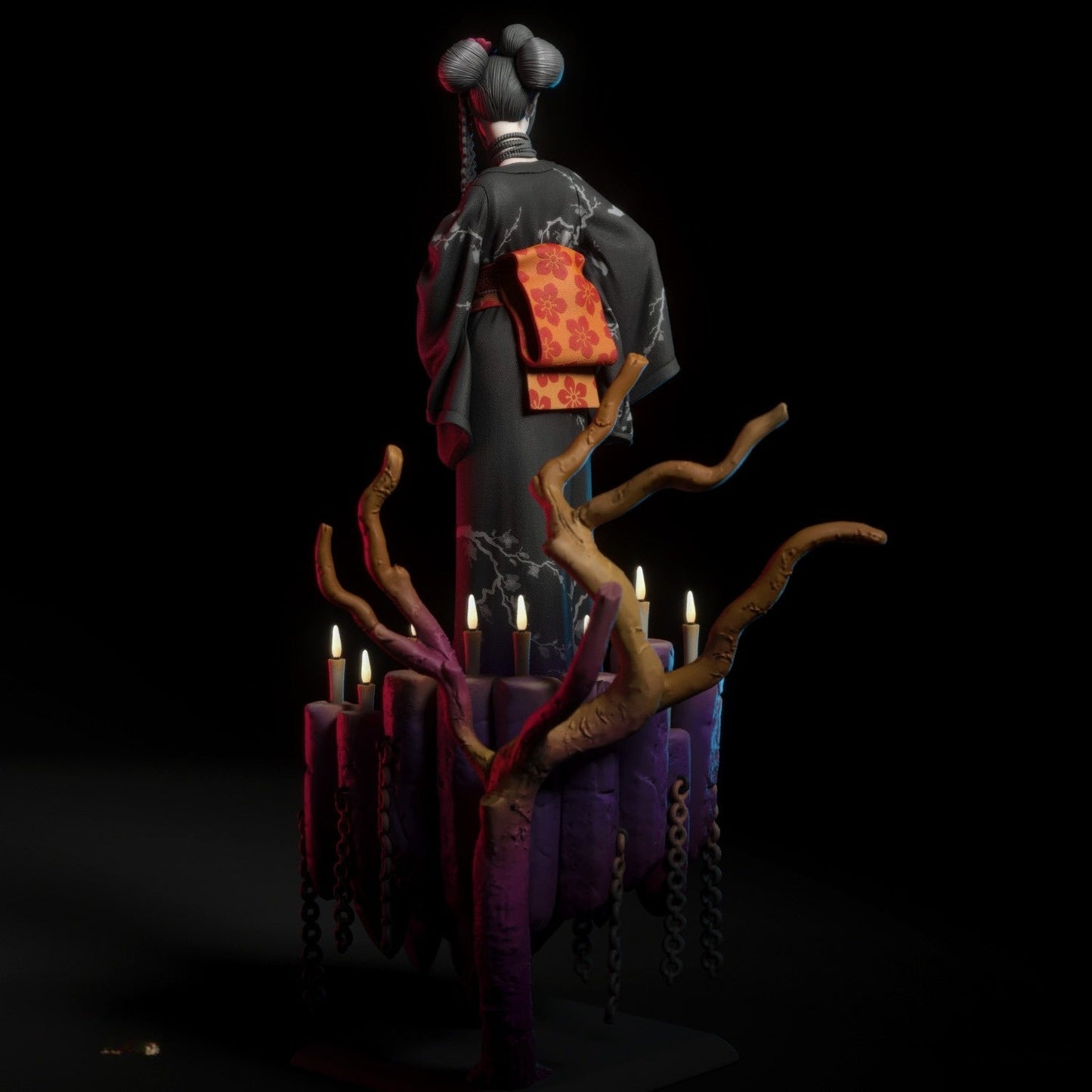 0926 Hikari Geisha NSFW (2906) - STL 3D Print Files