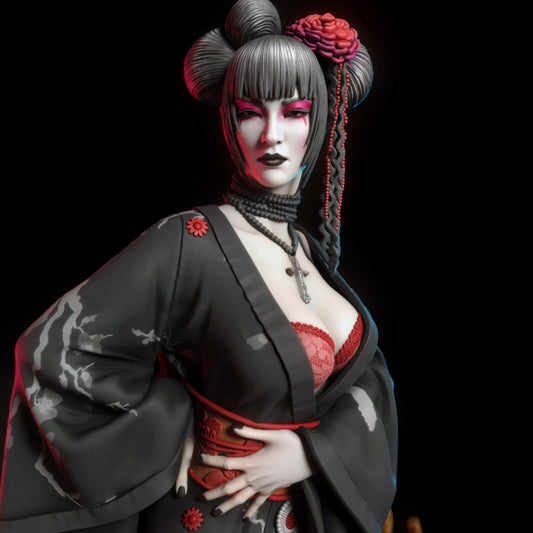 0926 Hikari Geisha NSFW (2906) - STL 3D Print Files