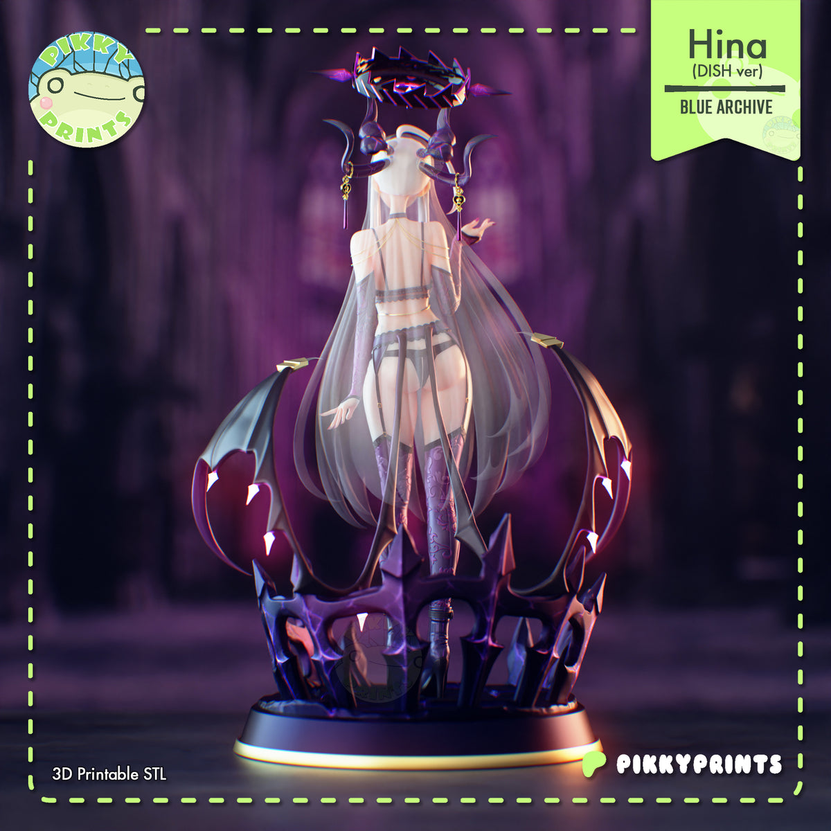 2054 Sorasaki Hina_Blue Archive NSFW - STL 3D Print Files