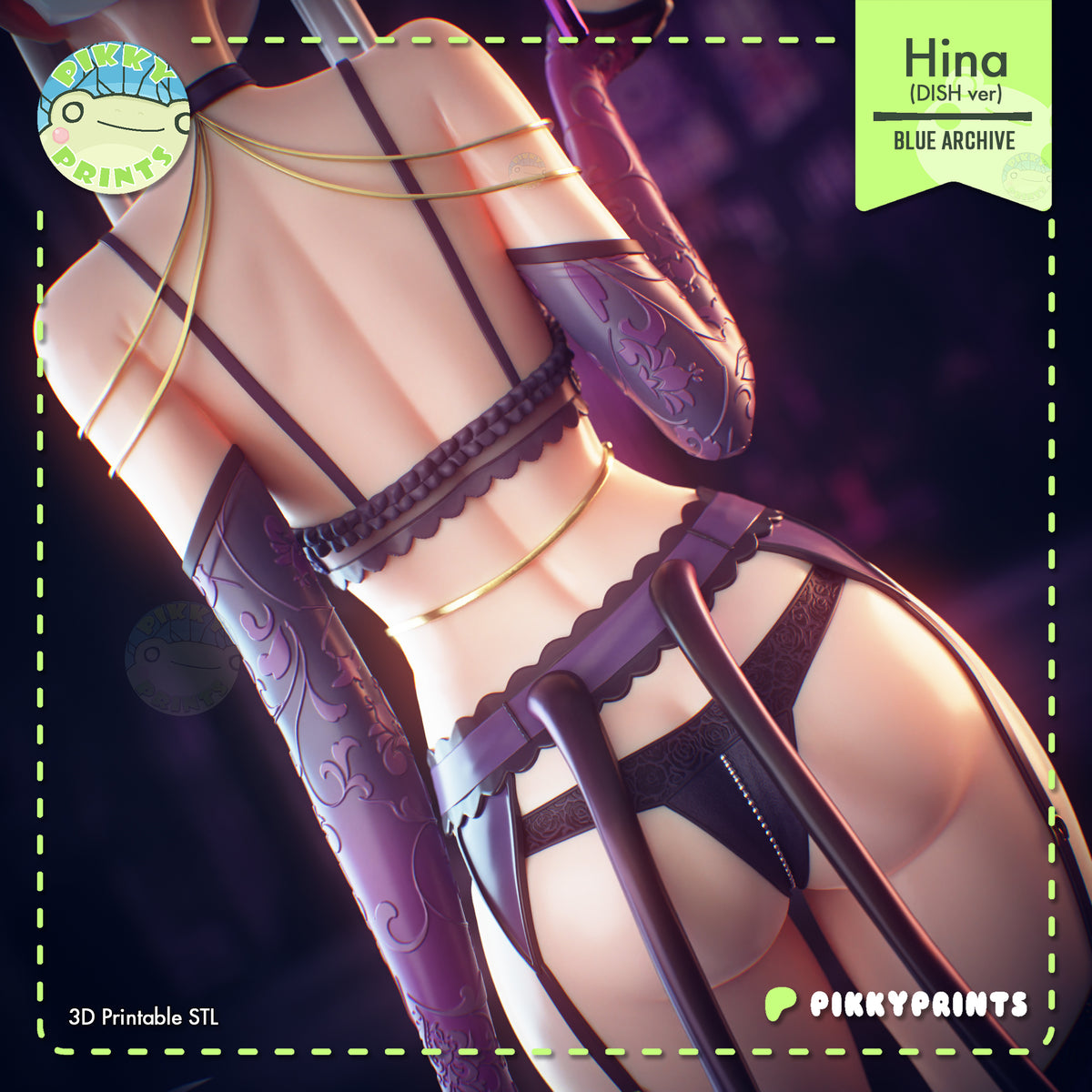 2054 Sorasaki Hina_Blue Archive NSFW - STL 3D Print Files