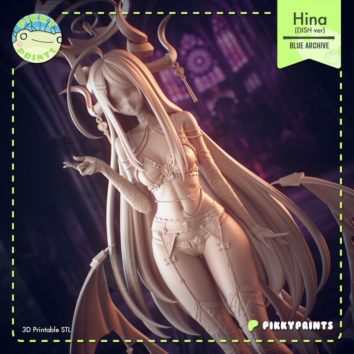 2054 Sorasaki Hina_Blue Archive NSFW - STL 3D Print Files