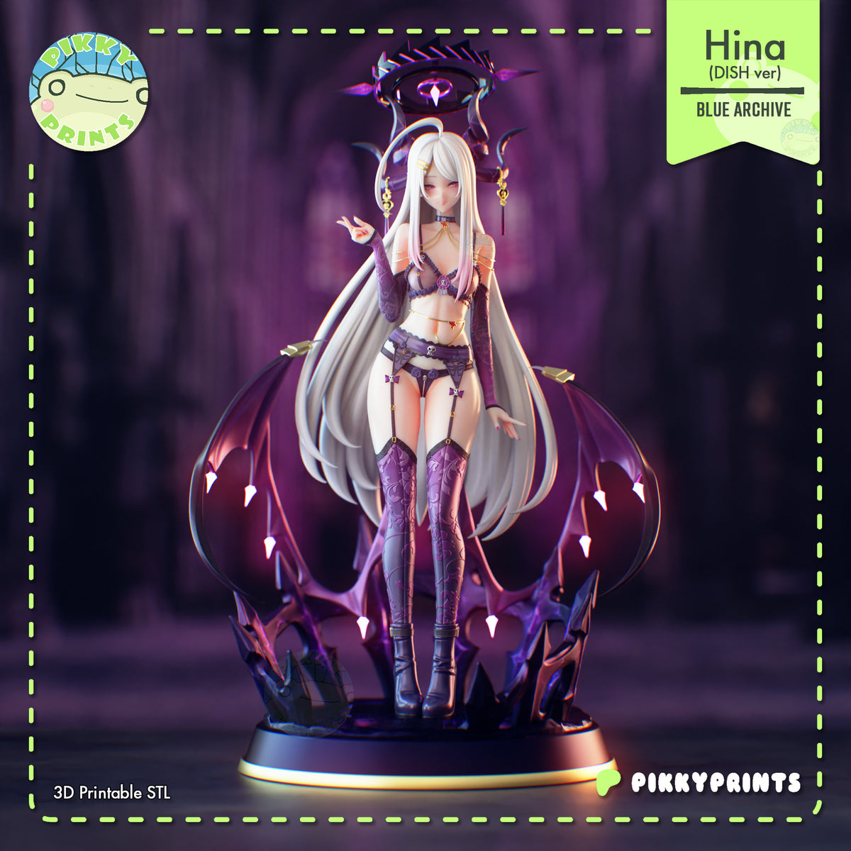 2054 Sorasaki Hina_Blue Archive NSFW - STL 3D Print Files