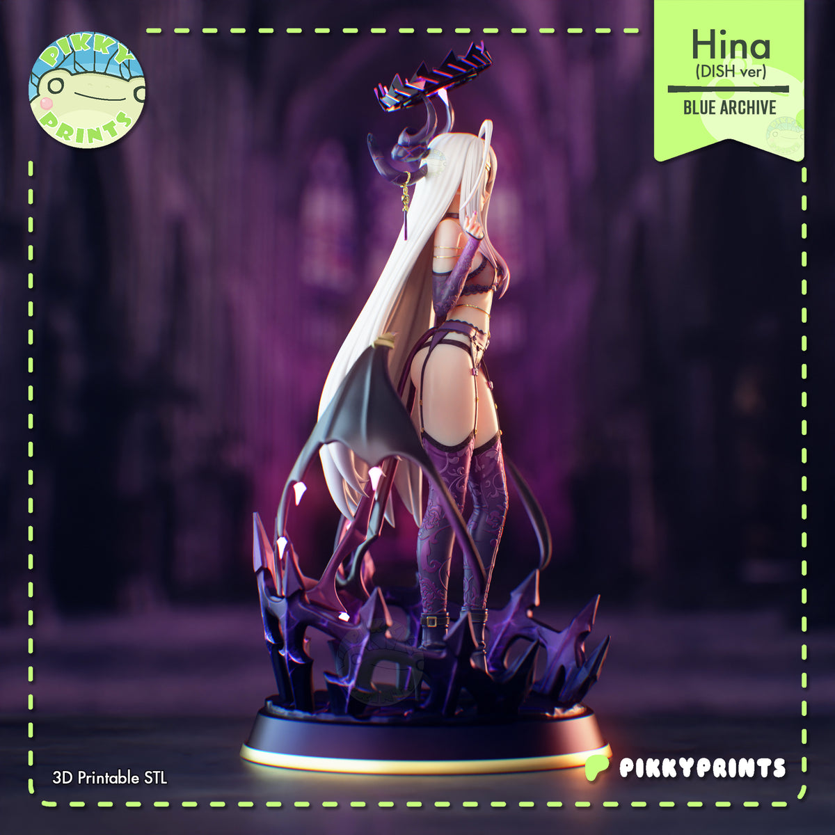 2054 Sorasaki Hina_Blue Archive NSFW - STL 3D Print Files