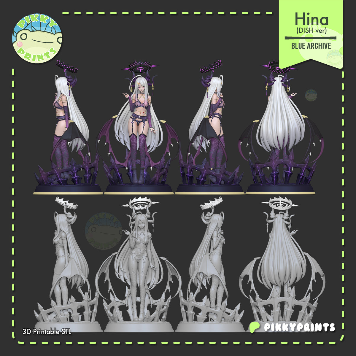 2054 Sorasaki Hina_Blue Archive NSFW - STL 3D Print Files