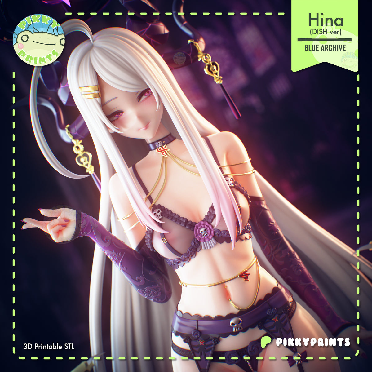 2054 Sorasaki Hina_Blue Archive NSFW - STL 3D Print Files