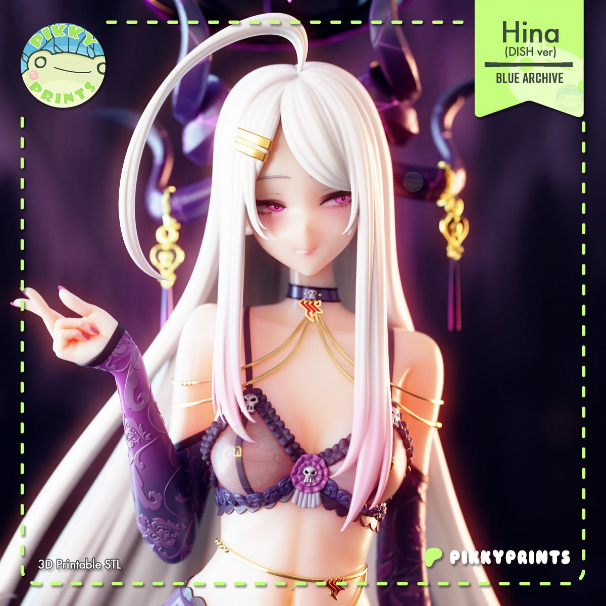 2054 Sorasaki Hina_Blue Archive NSFW - STL 3D Print Files
