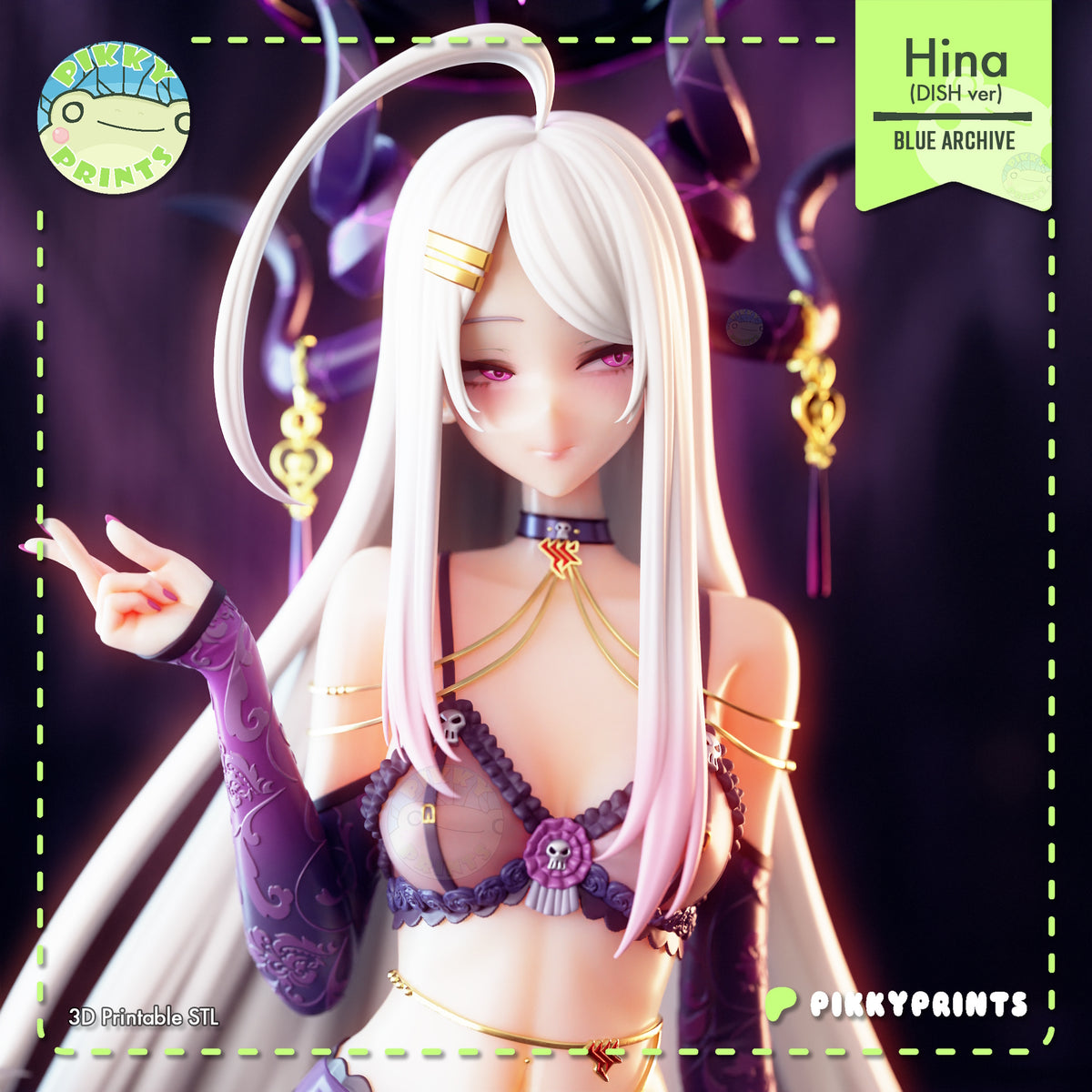 2183 Hina Sorasaki_Blue Archive NSFW - STL 3D Print Files