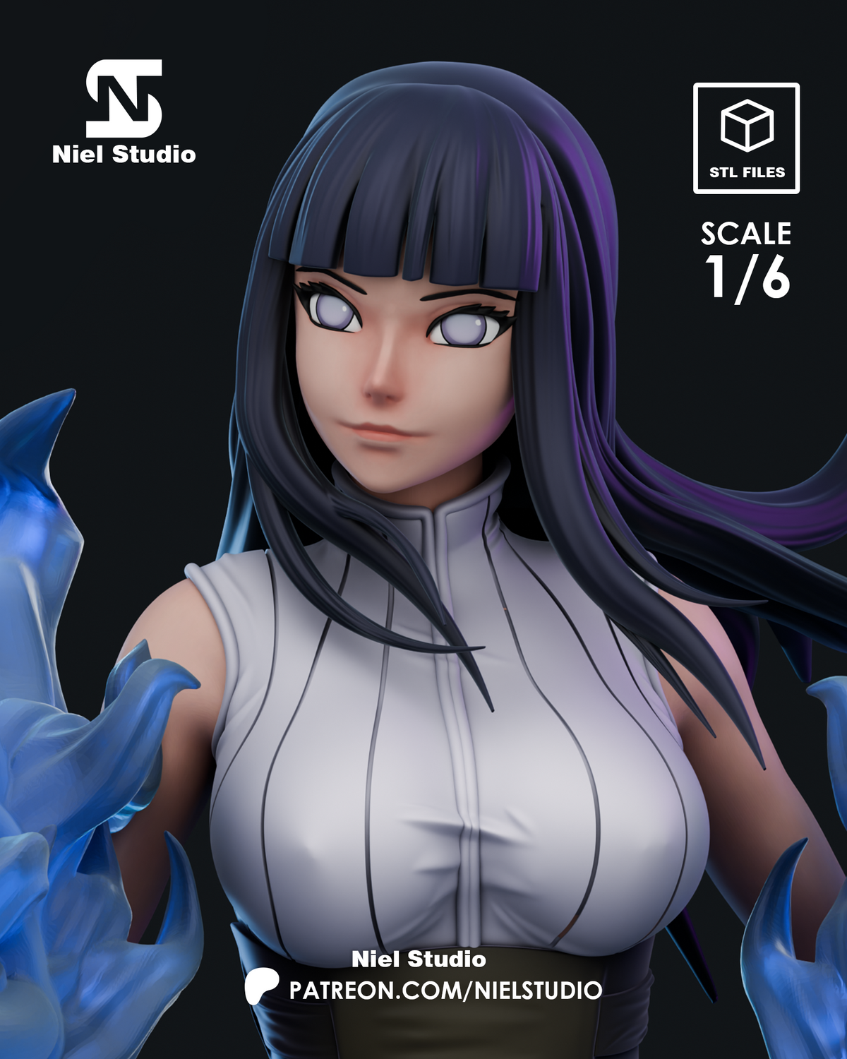 2017 Hinata Hyuga_Naruto NSFW - STL 3D Print Files