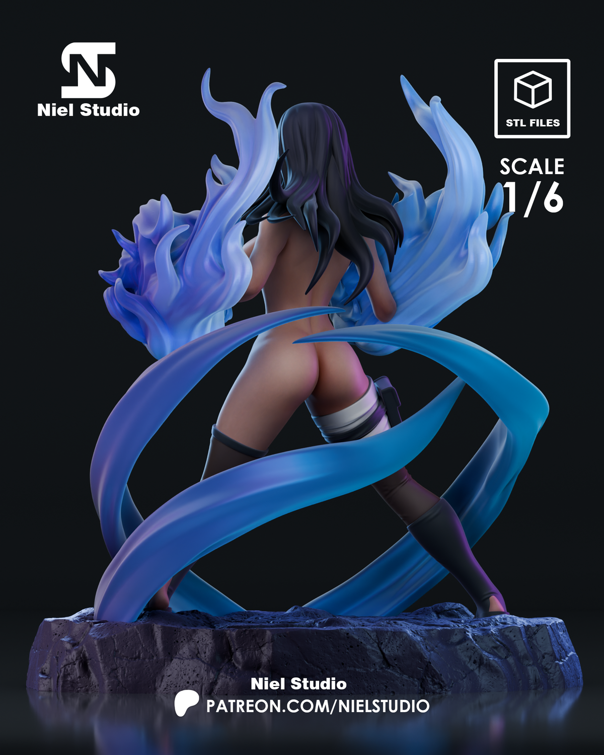 2017 Hinata Hyuga_Naruto NSFW - STL 3D Print Files